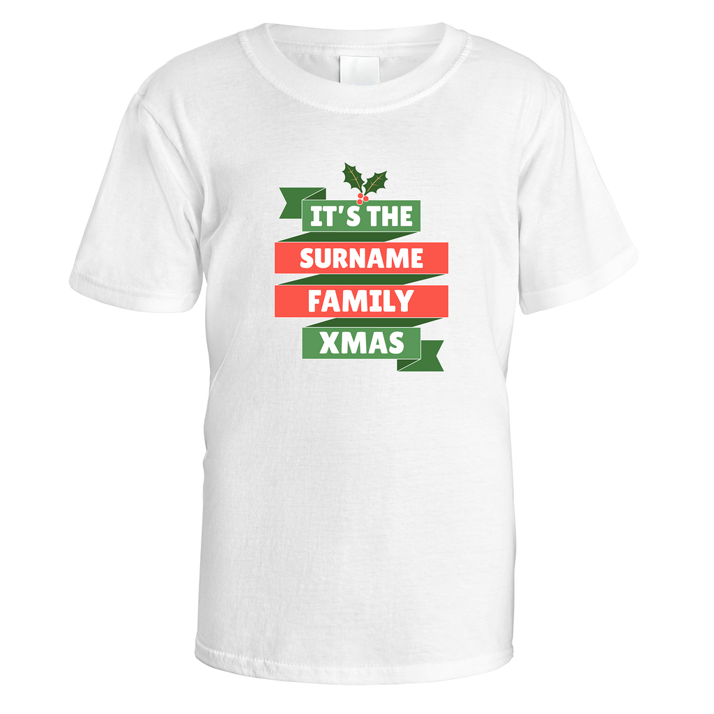 Surname Family Personalised T-Shirt