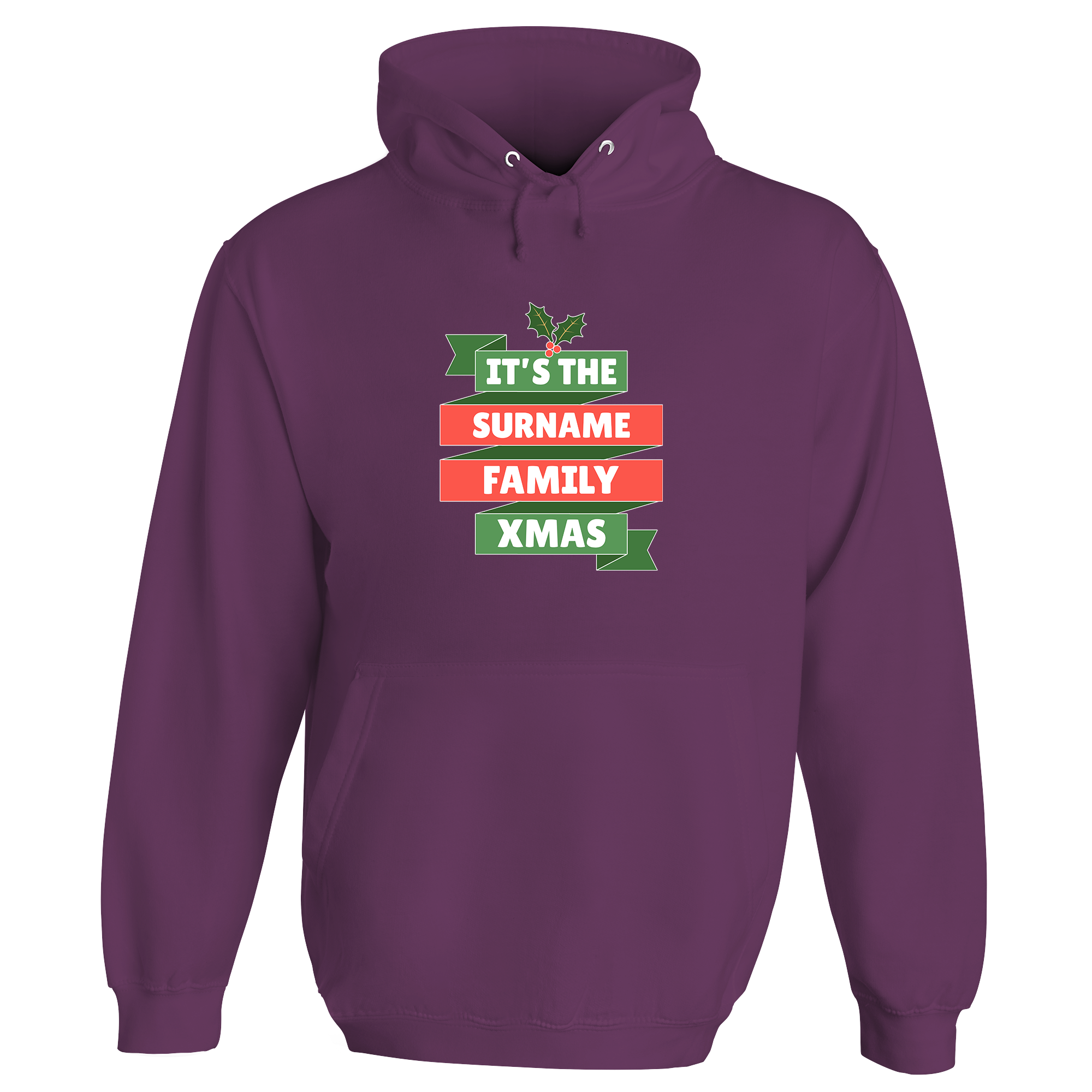 Surname Family Personalised Hoodie