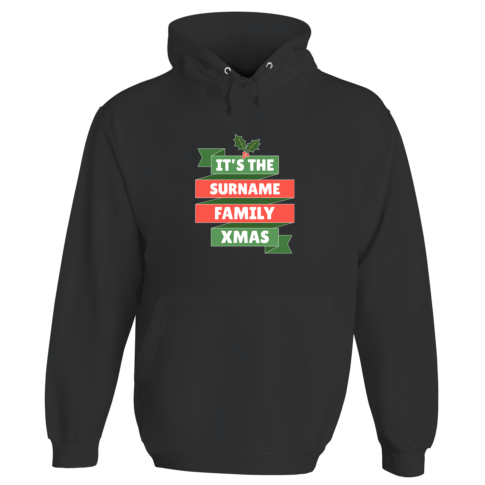 Surname Family Personalised Hoodie
