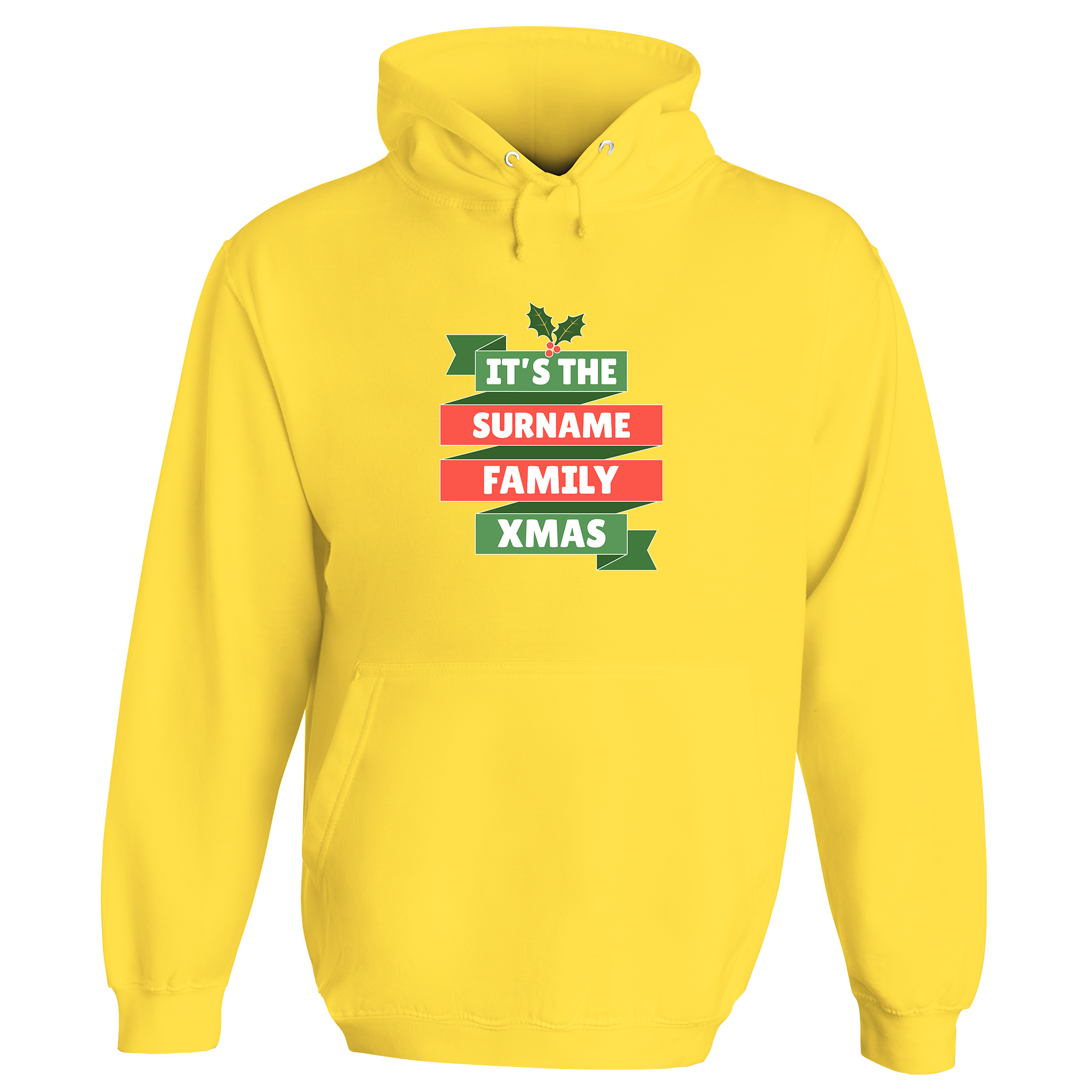 Surname Family Personalised Hoodie