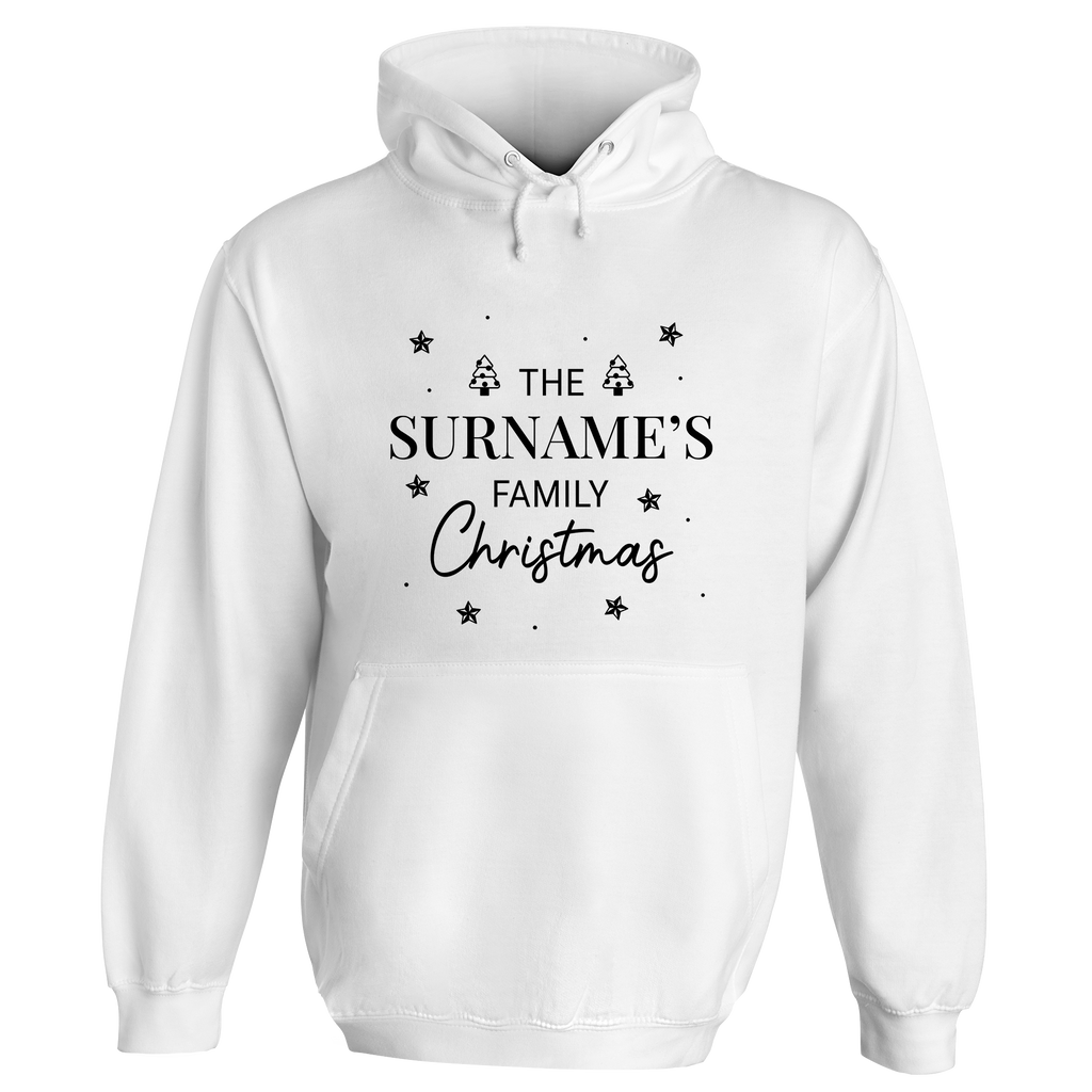Surname's Family Christmas Personalised Hoodie