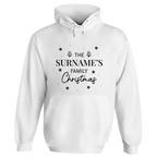 Surname's Family Christmas Personalised Hoodie - Default Title