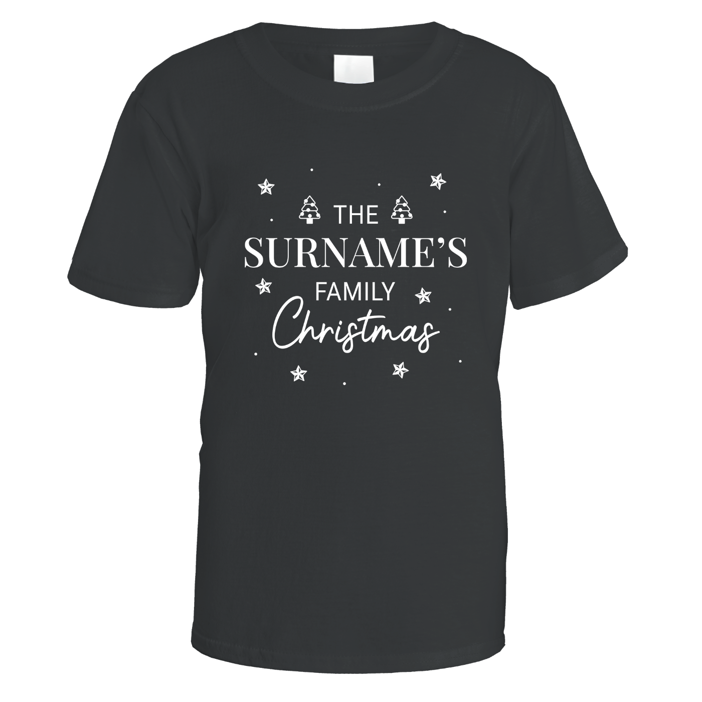 Surname's Family Christmas Personalised T-Shirt