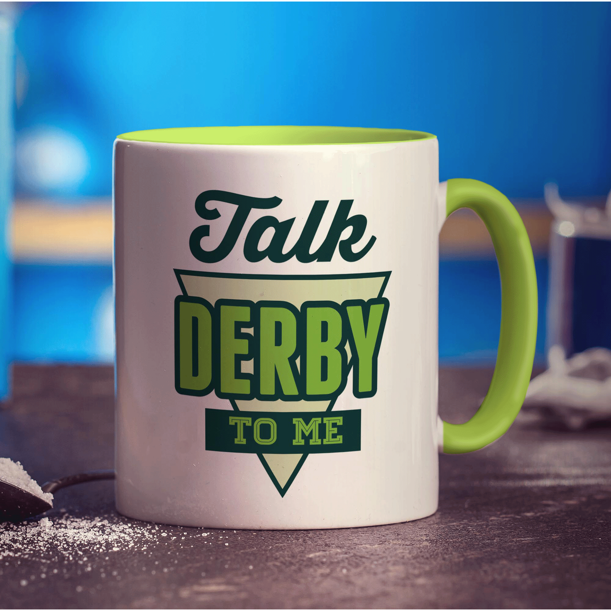 Talk Derby To Me Mug
