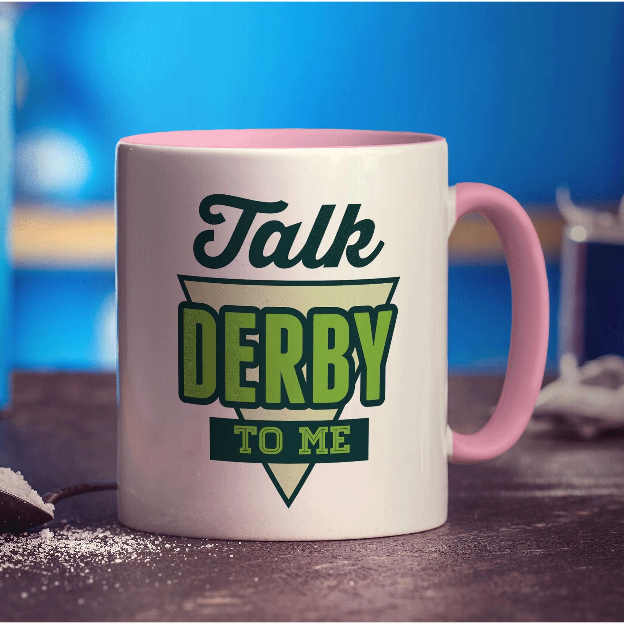 Talk Derby To Me Mug