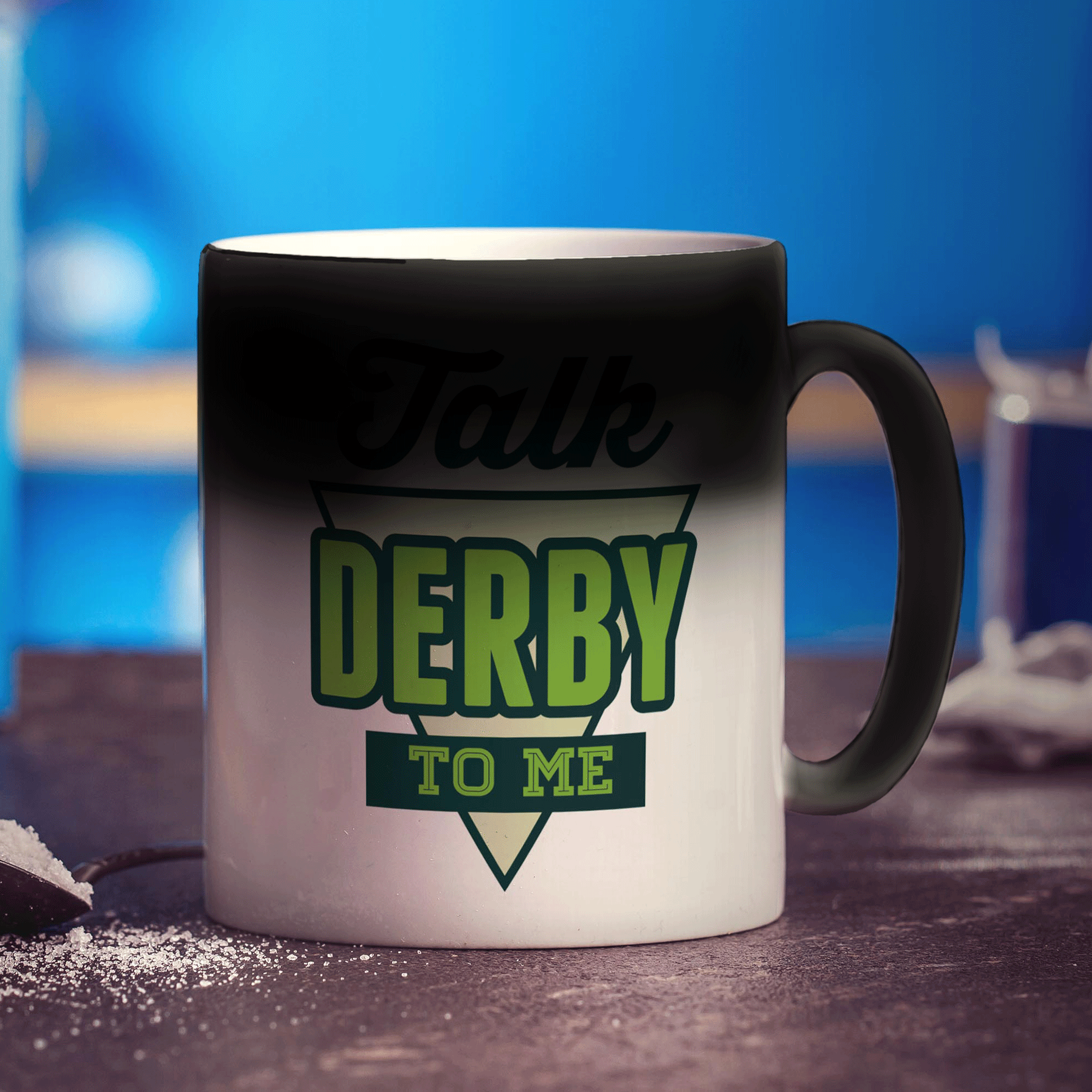 Talk Derby To Me Mug
