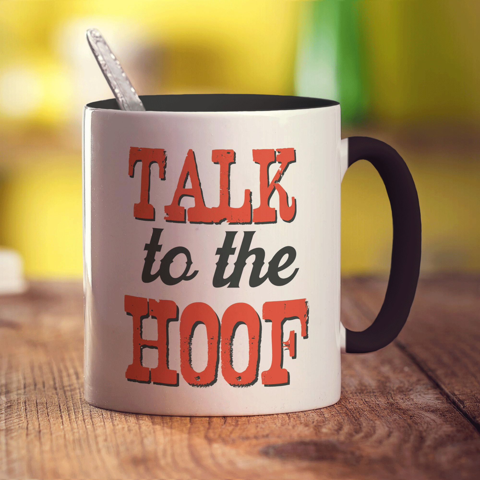 Talk To The Hoof Mug