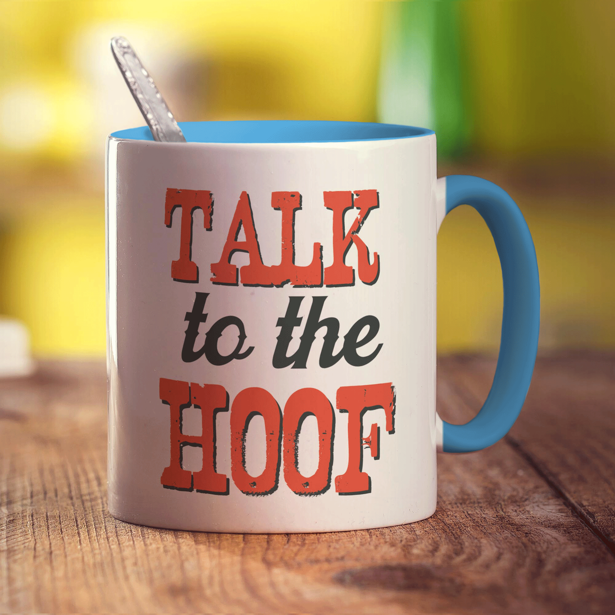 Talk To The Hoof Mug