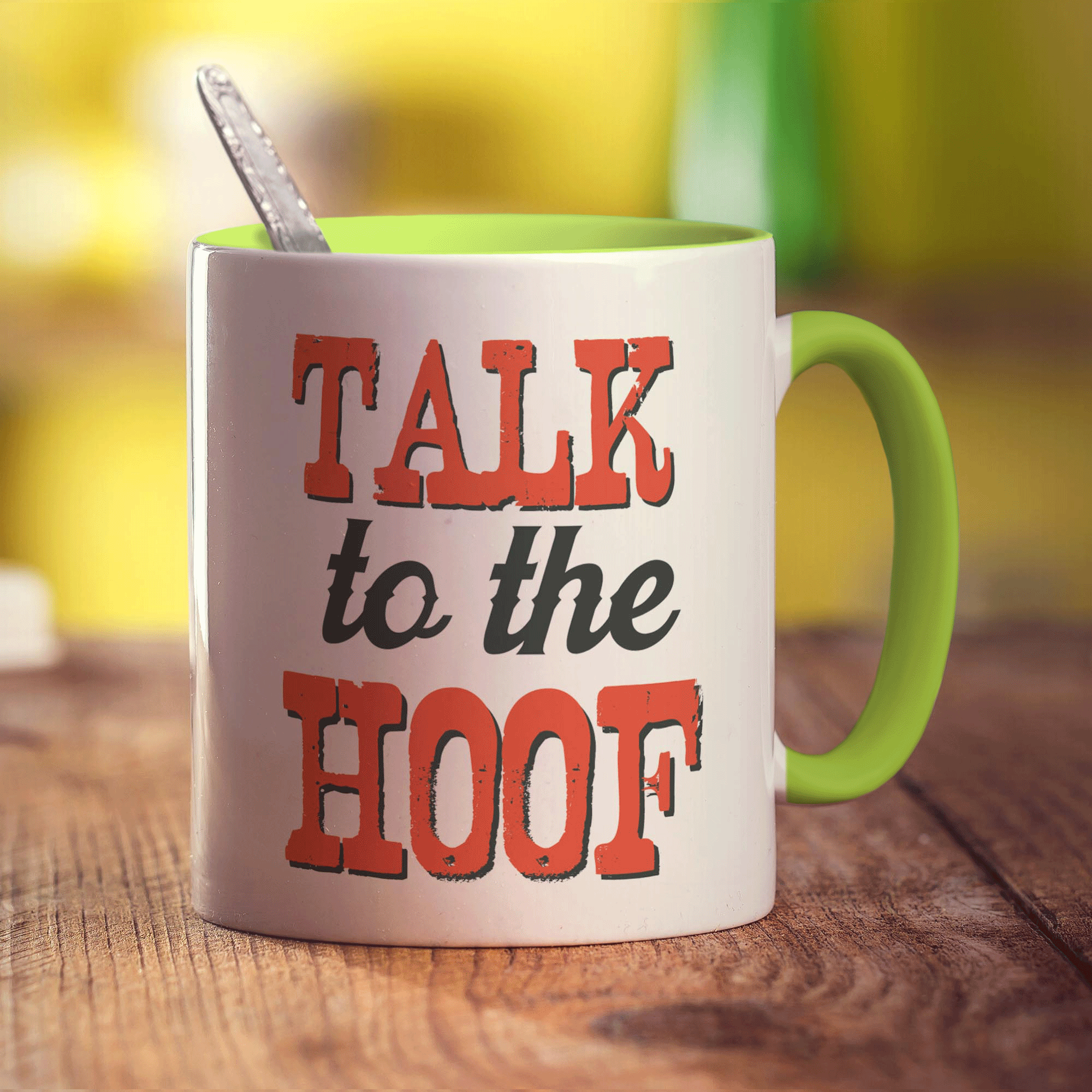 Talk To The Hoof Mug