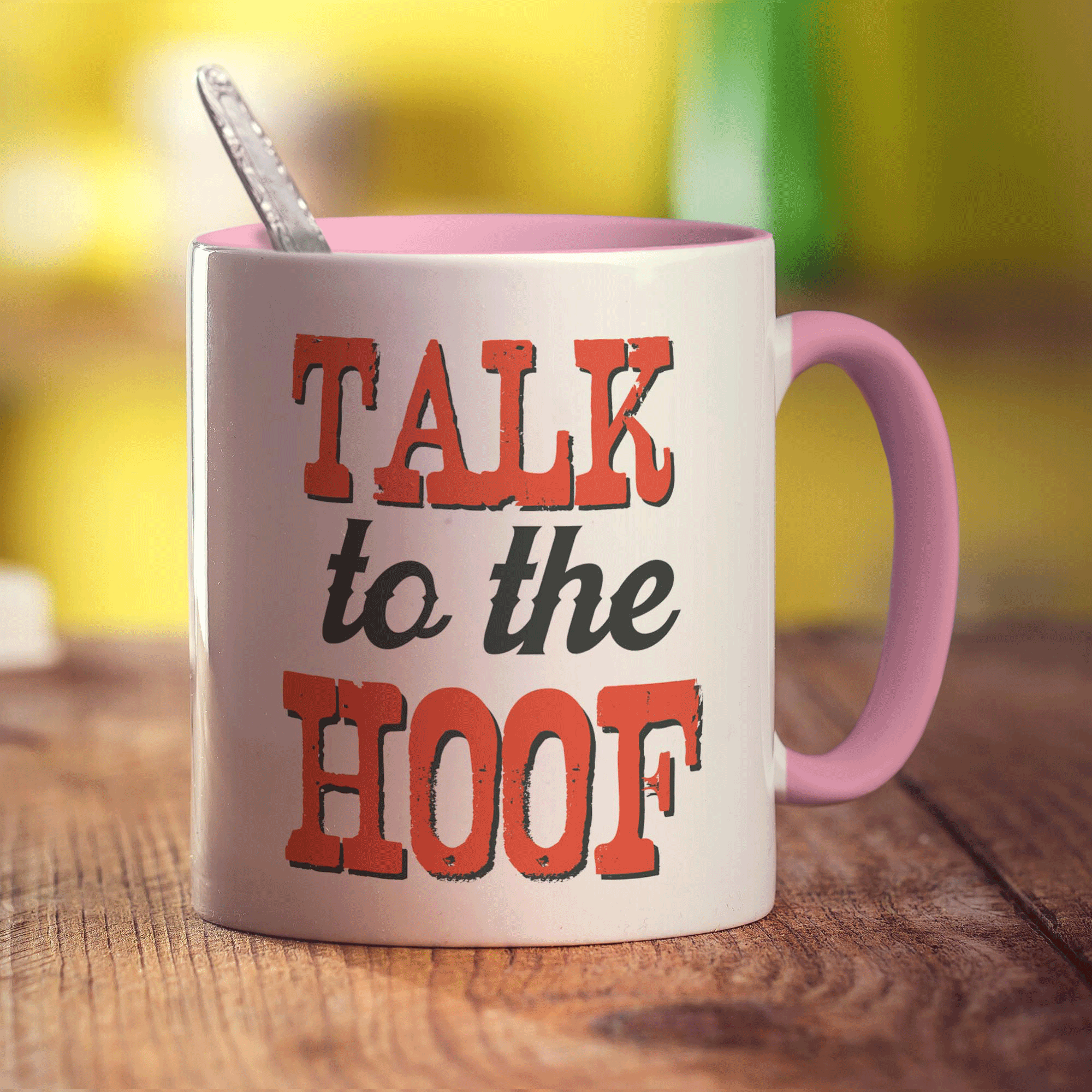 Talk To The Hoof Mug