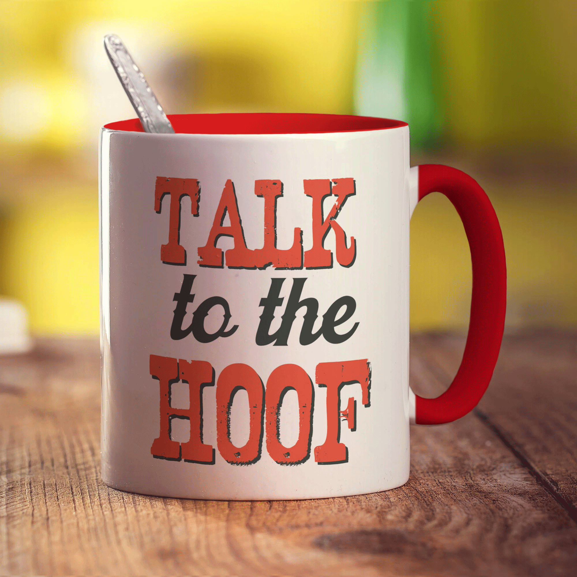 Talk To The Hoof Mug