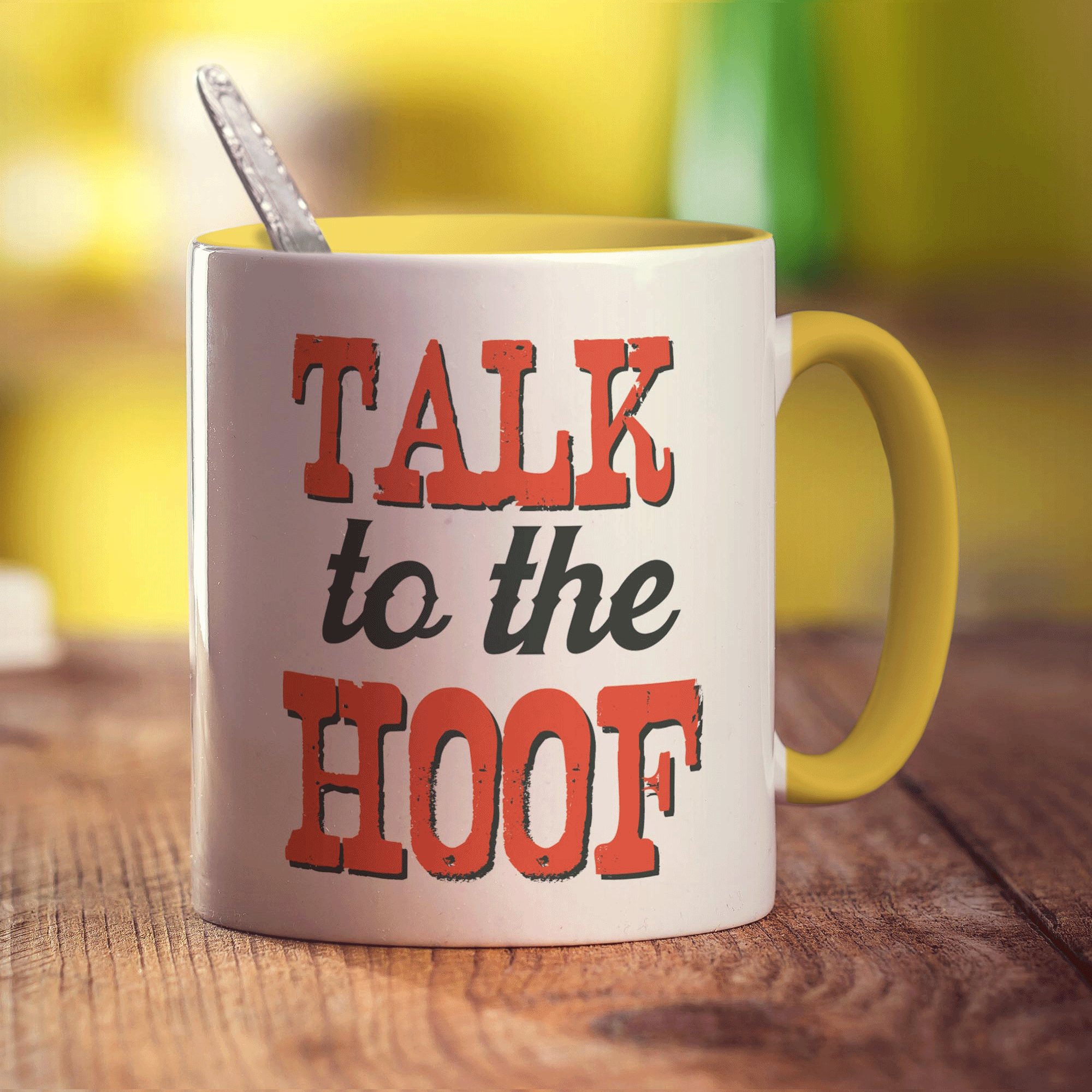 Talk To The Hoof Mug