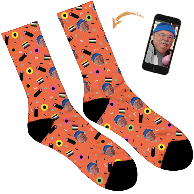 Liquorice Allsorts Personalised Socks