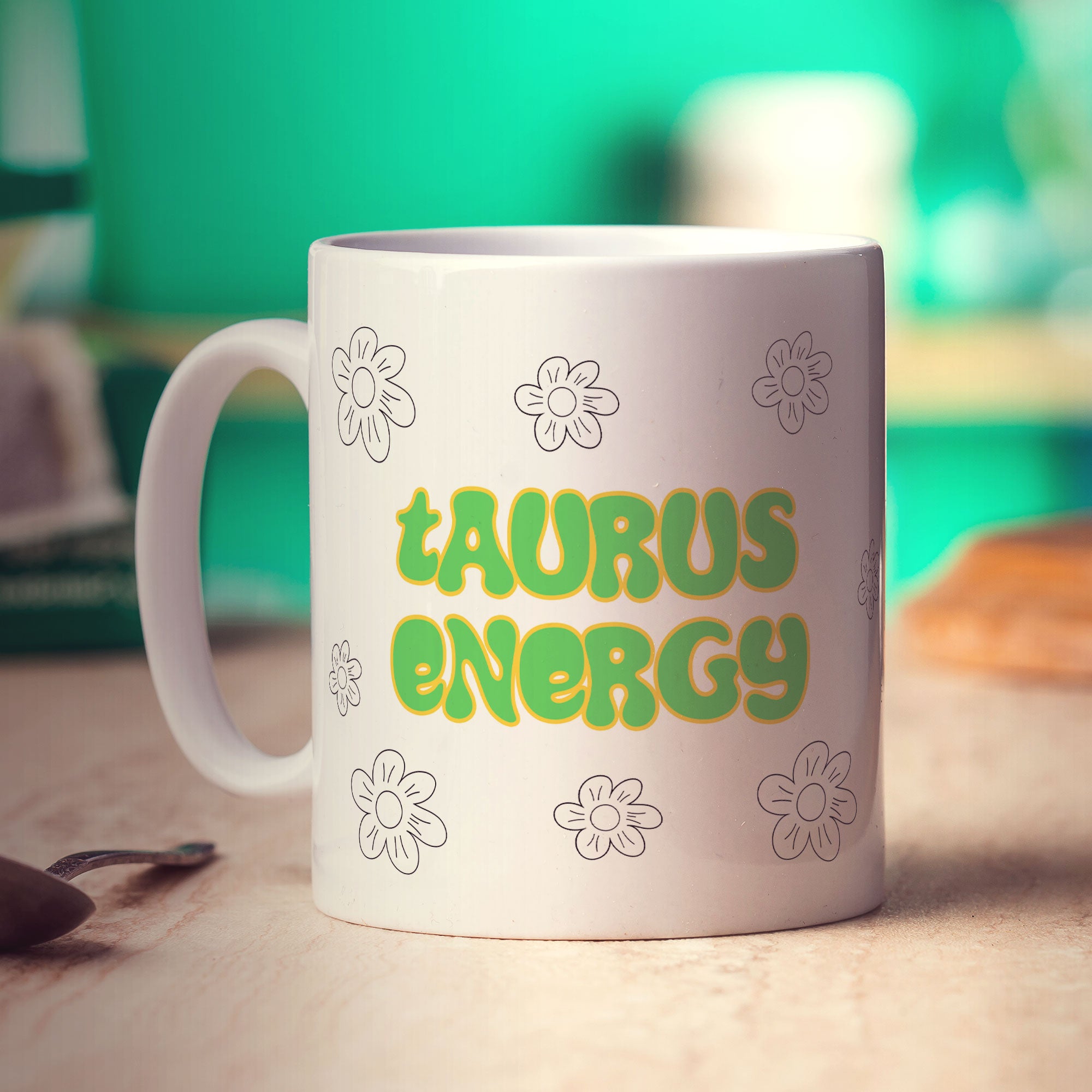 Taurus Energy Star Sign Mug