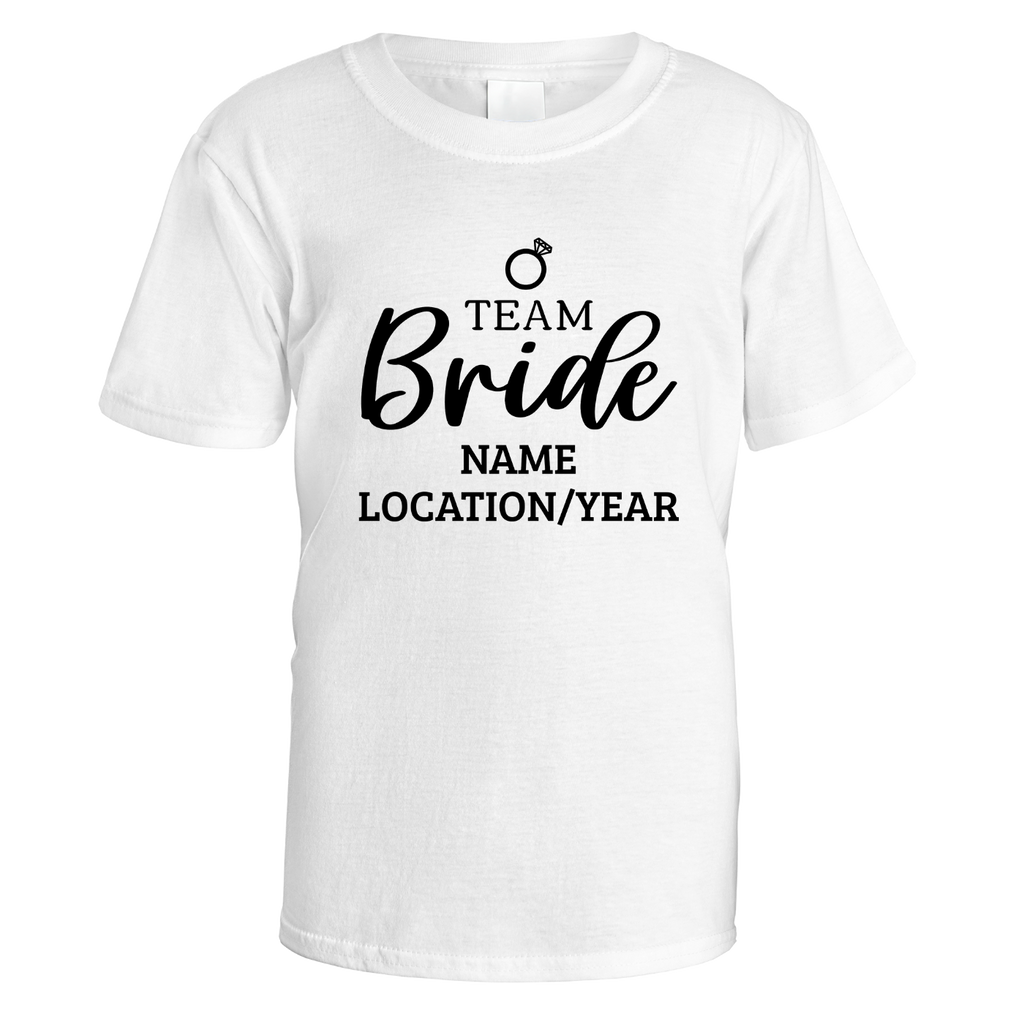 Team Bride Ring Hen Do T-Shirt