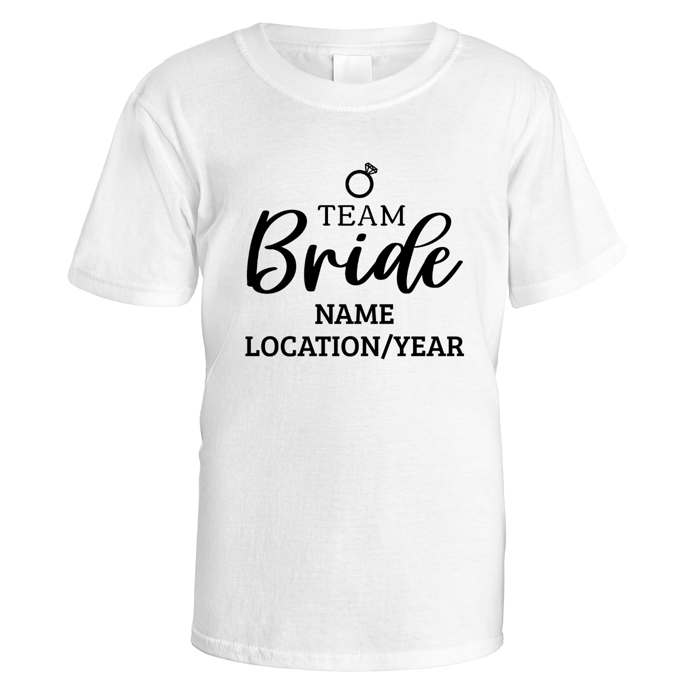 Team Bride Ring Hen Do T-Shirt