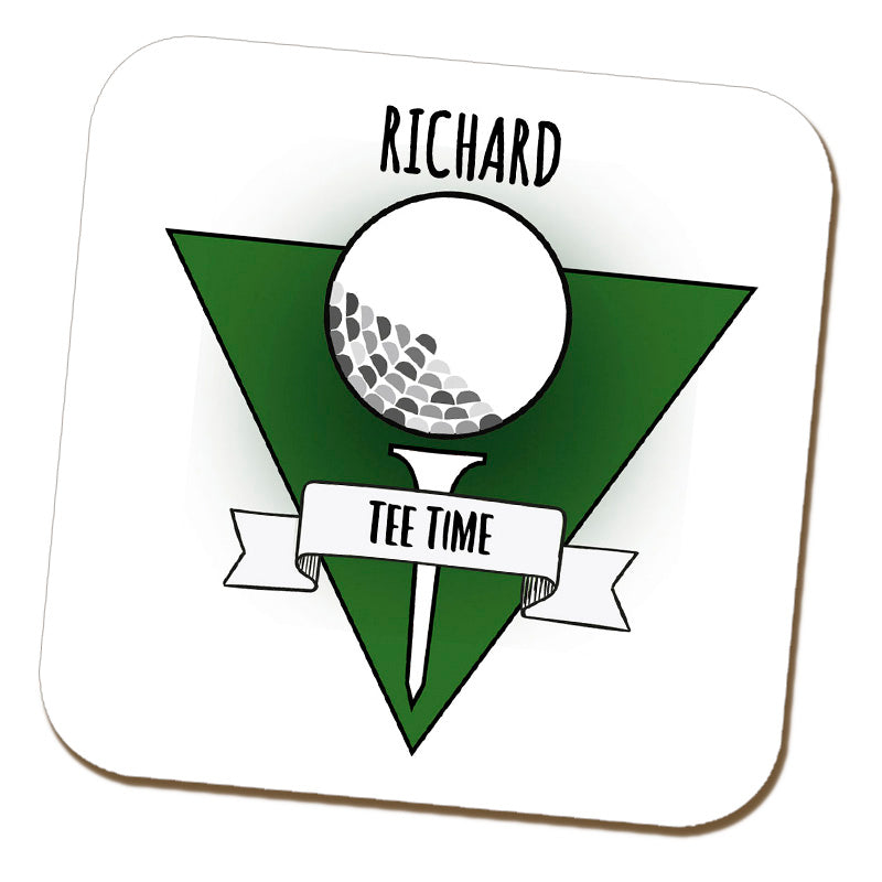 Tee Time Golf Coaster