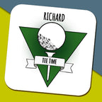 Tee Time Golf Photo Mug