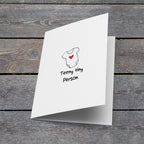 teeny-tiny-person-card-lying-down