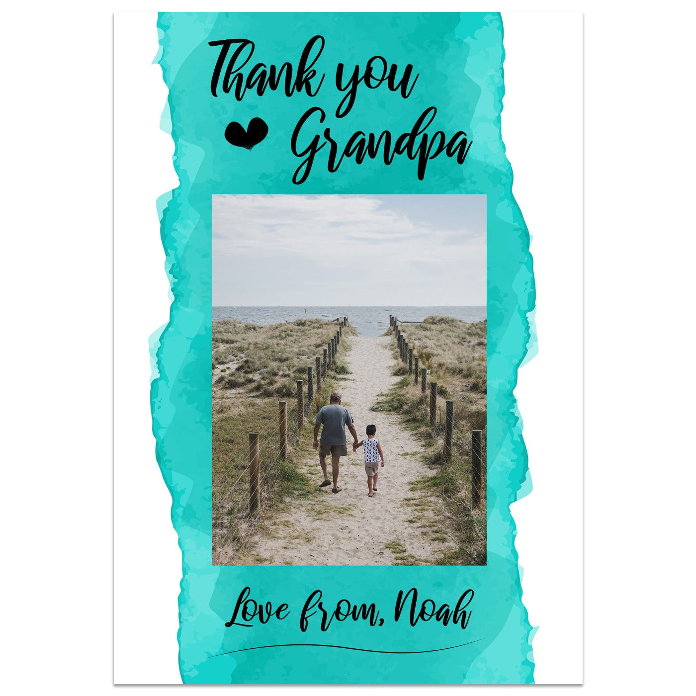 Thank You Grandpa Card
