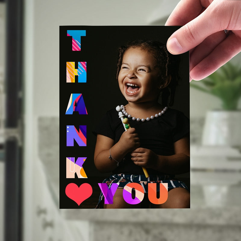 Thank You Photo Card