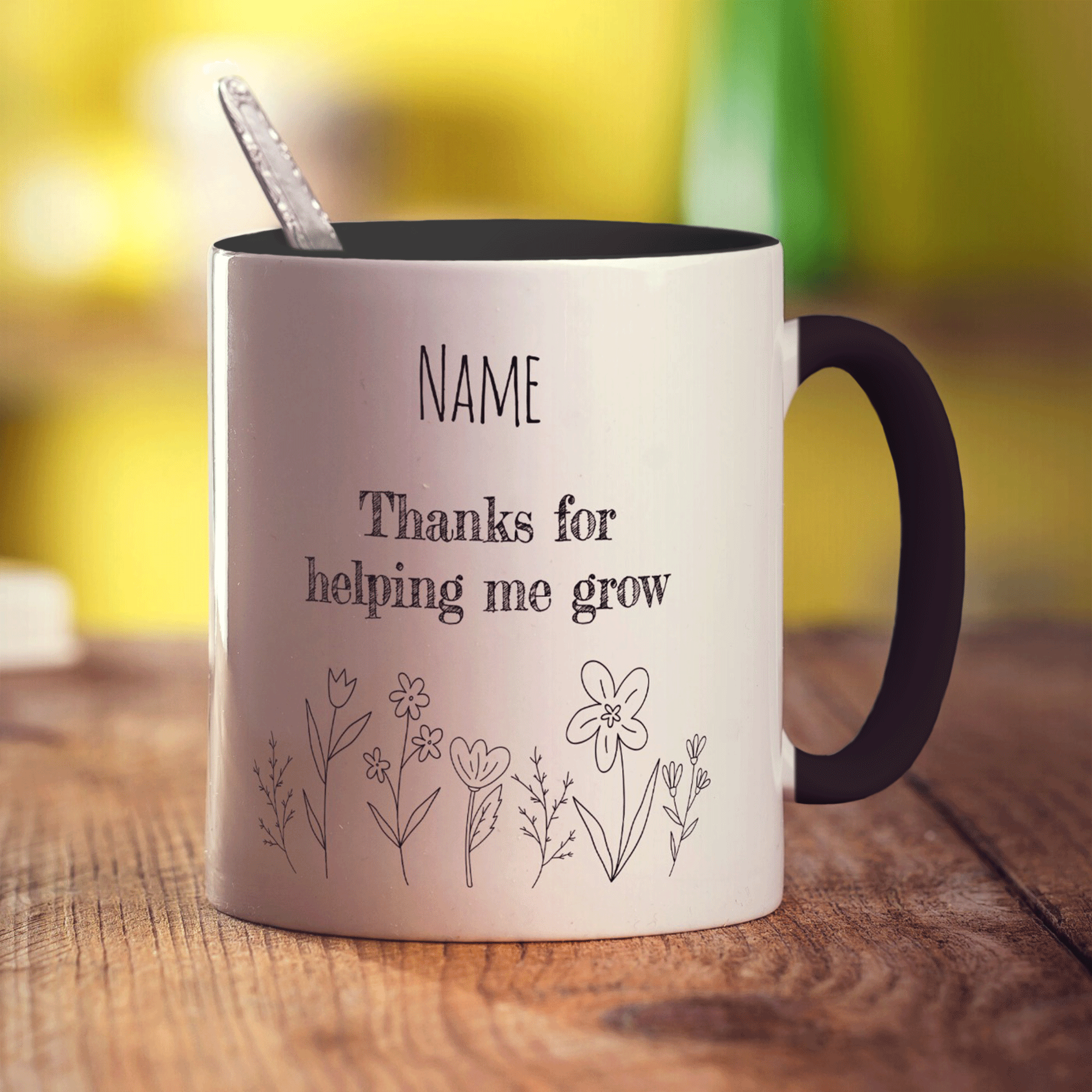 Thanks for Helping me Grow Mug