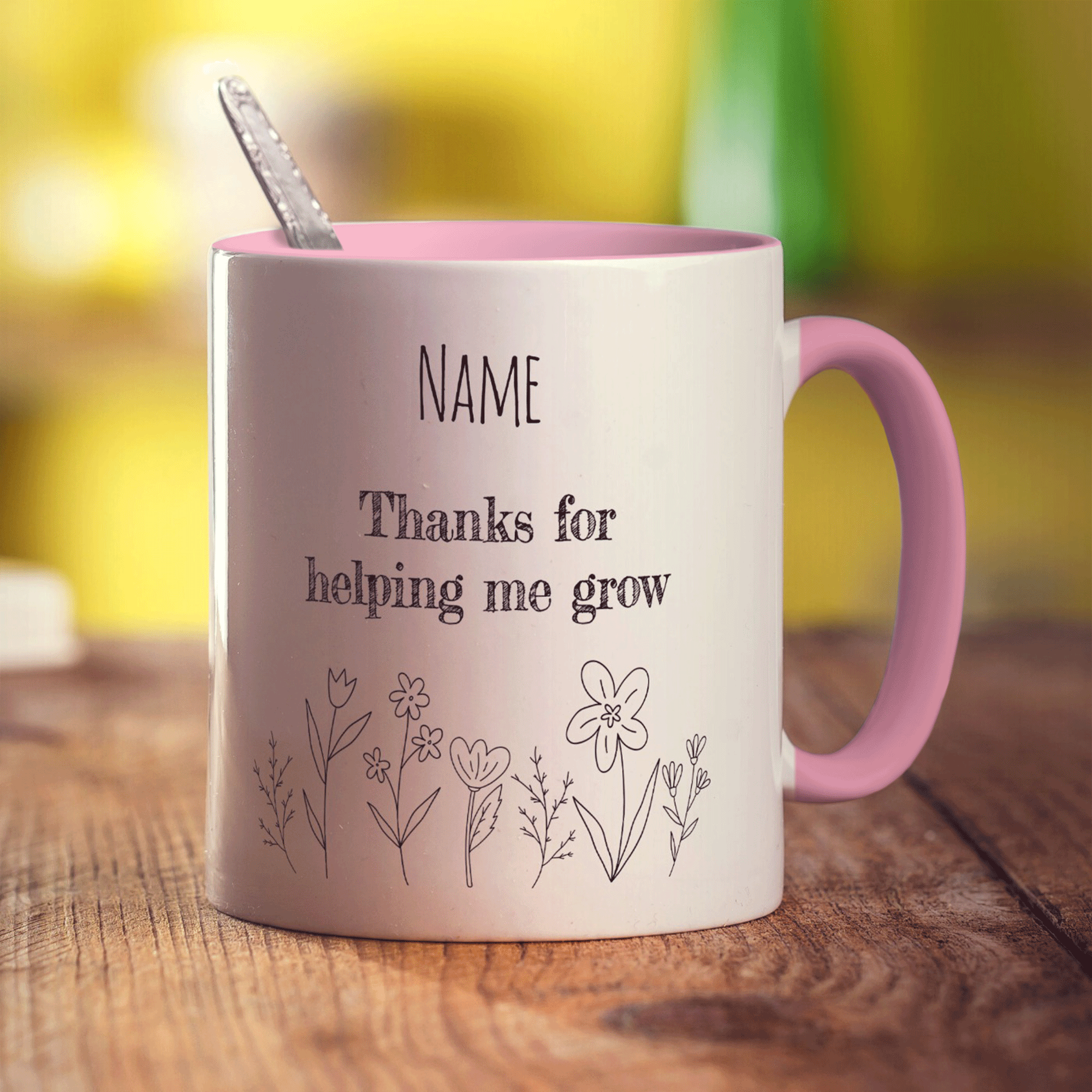 Thanks for Helping me Grow Mug