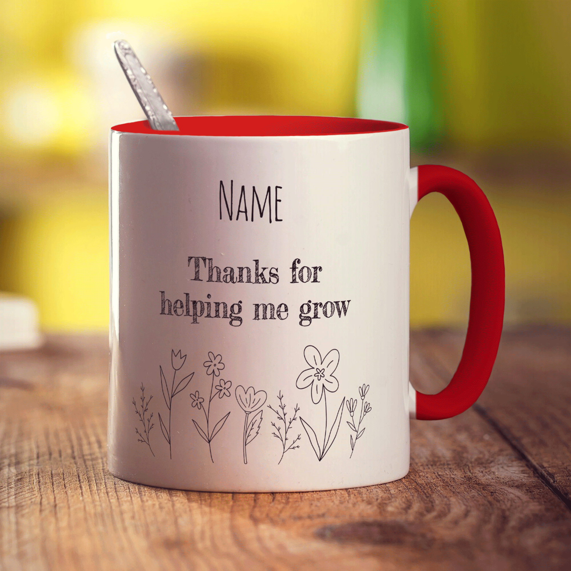 Thanks for Helping me Grow Mug