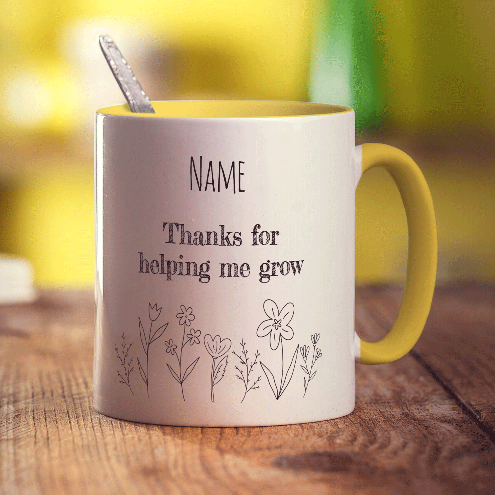 Thanks for Helping me Grow Mug