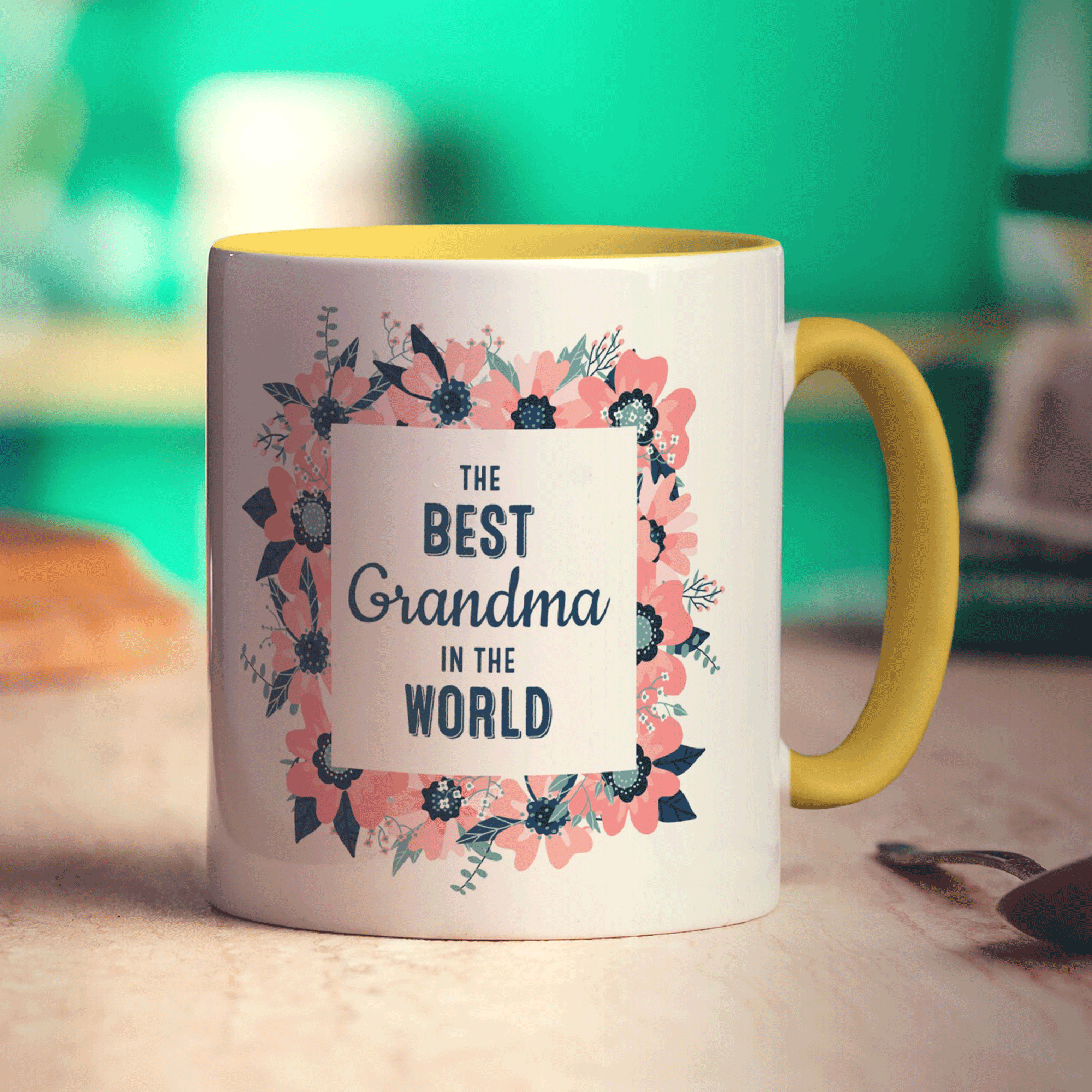 The Best Grandma in the World Personalised Photo Mug