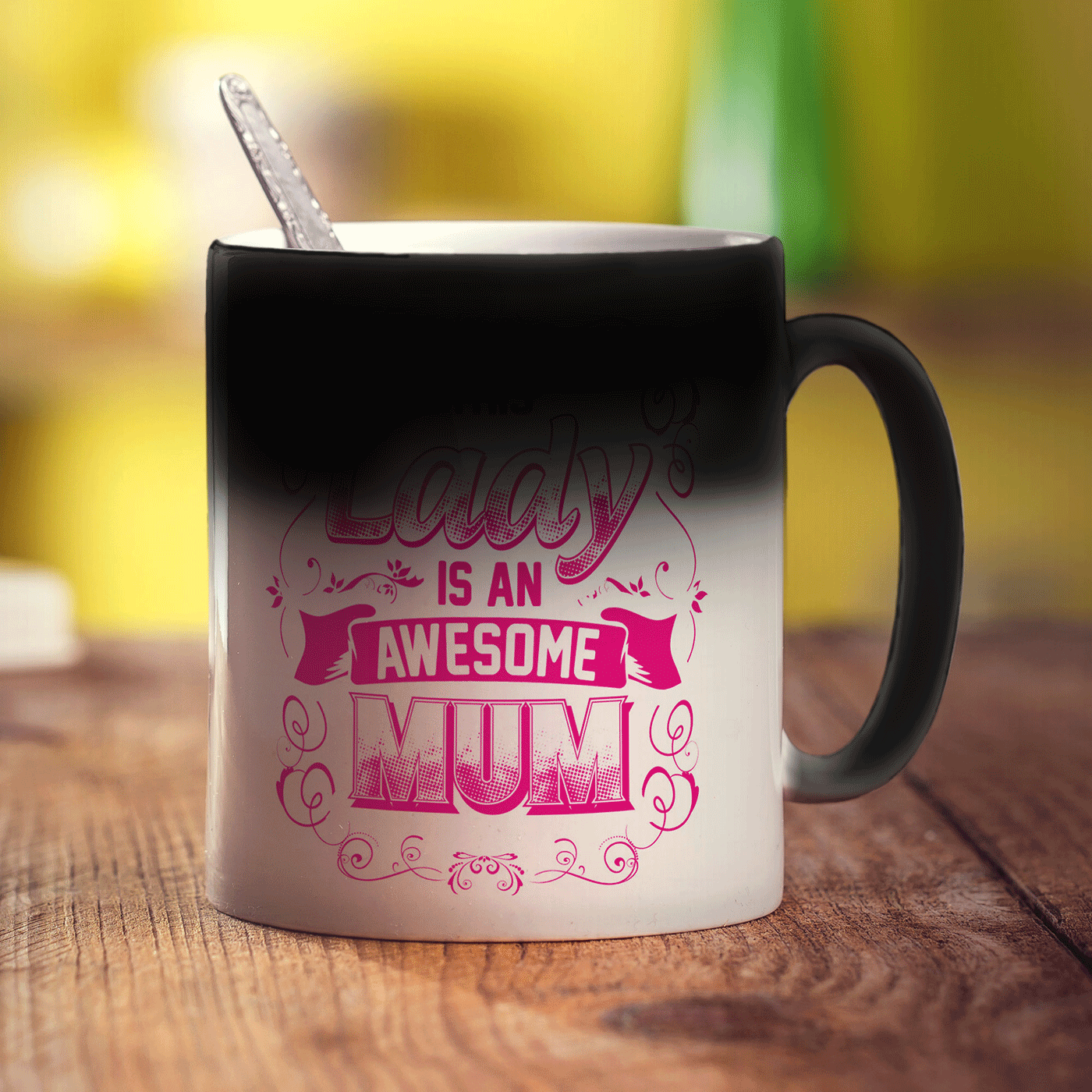 The Lady is an Awesome Mum Mug