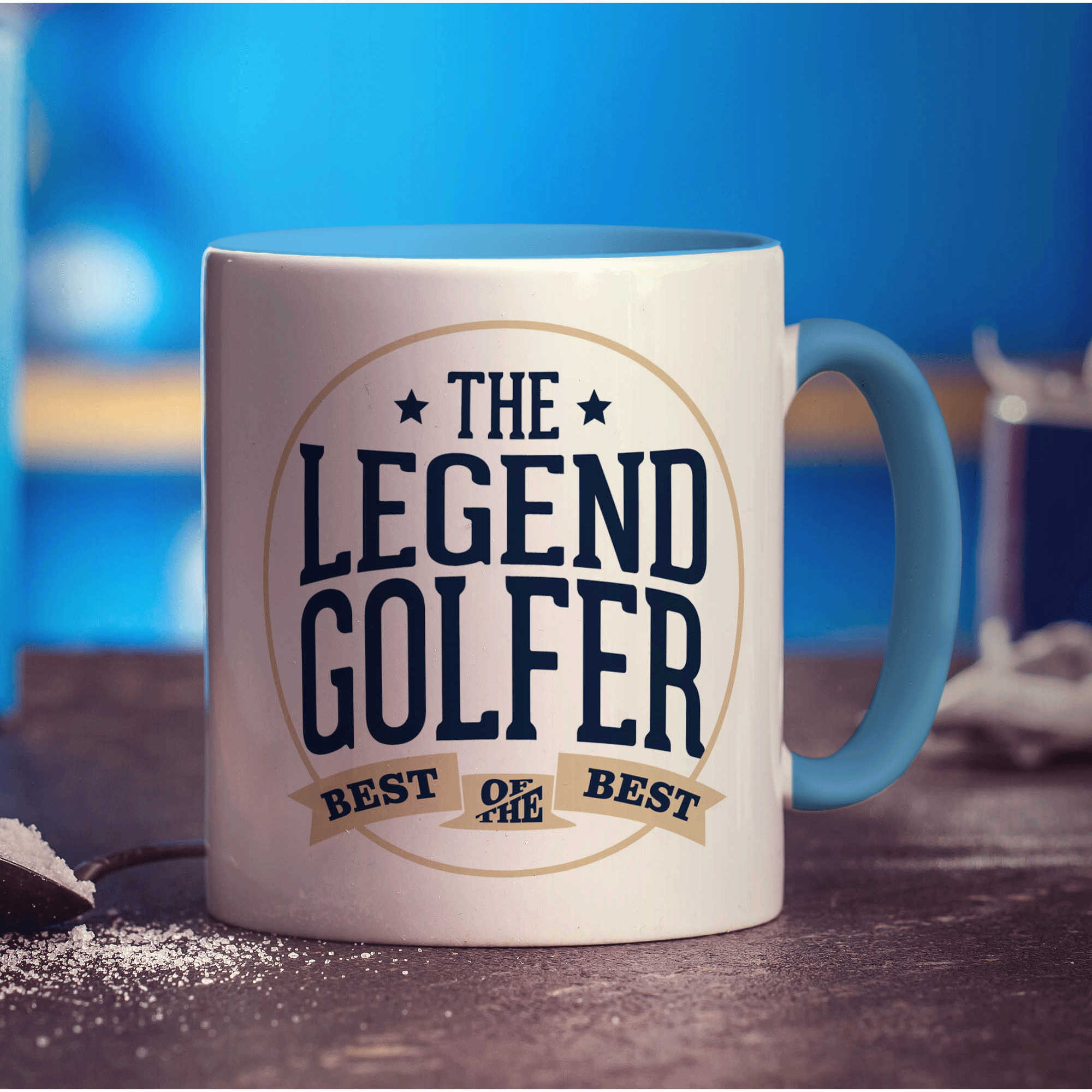 The Legend Golfer - Best of the Best Mug - Standard 330ml (11oz) / Blue