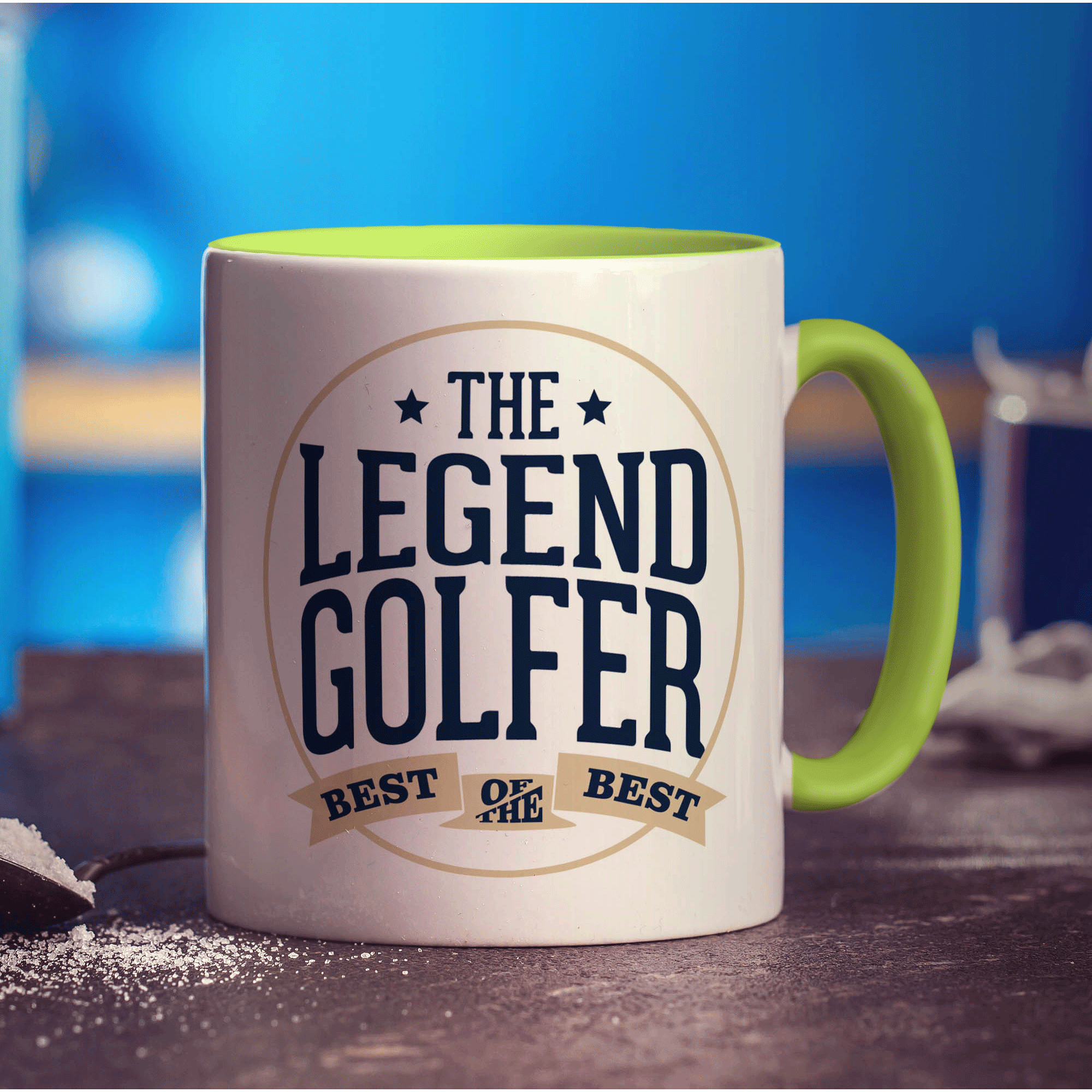 The Legend Golfer - Best of the Best Mug - Standard 330ml (11oz) / Green