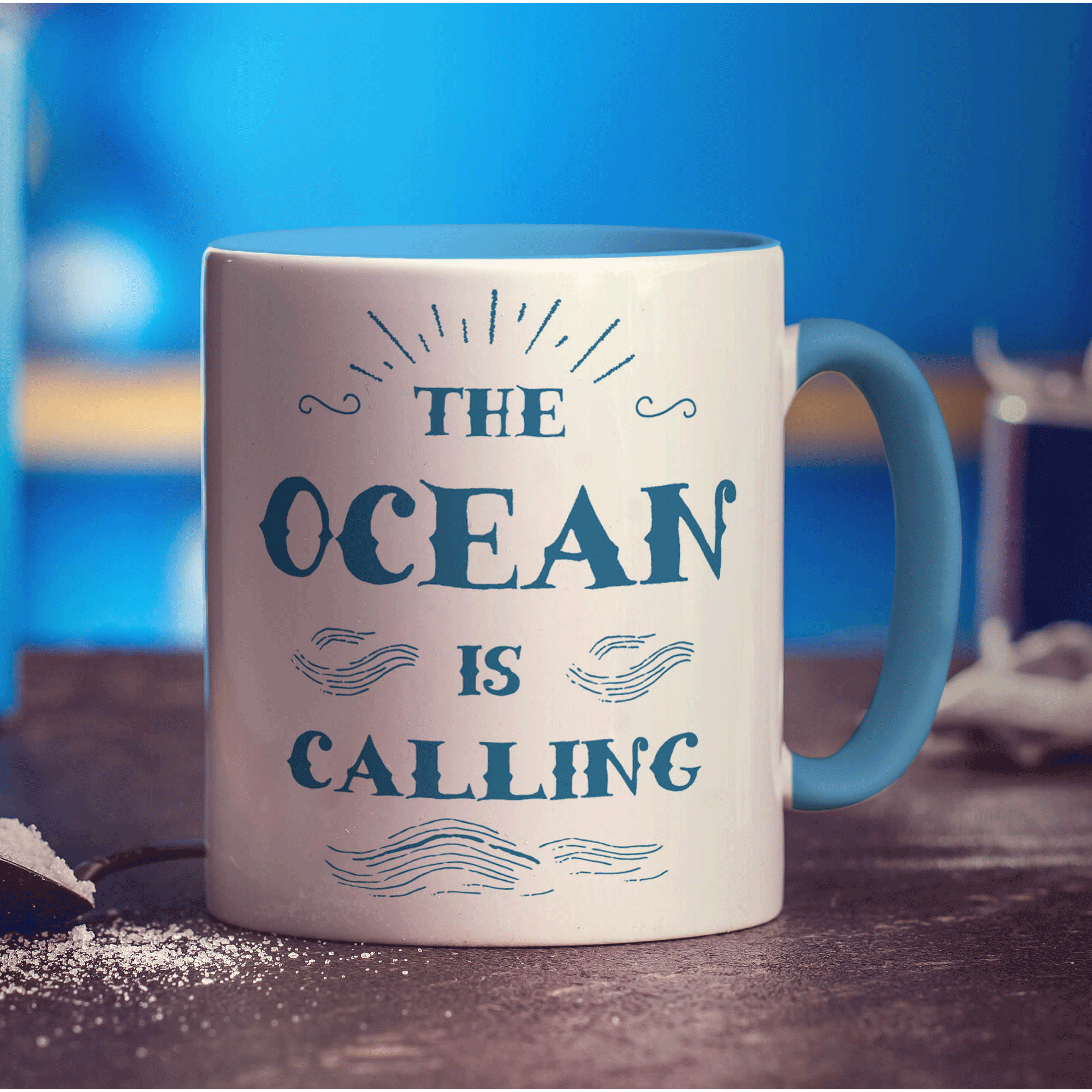 The Ocean is Calling Mug