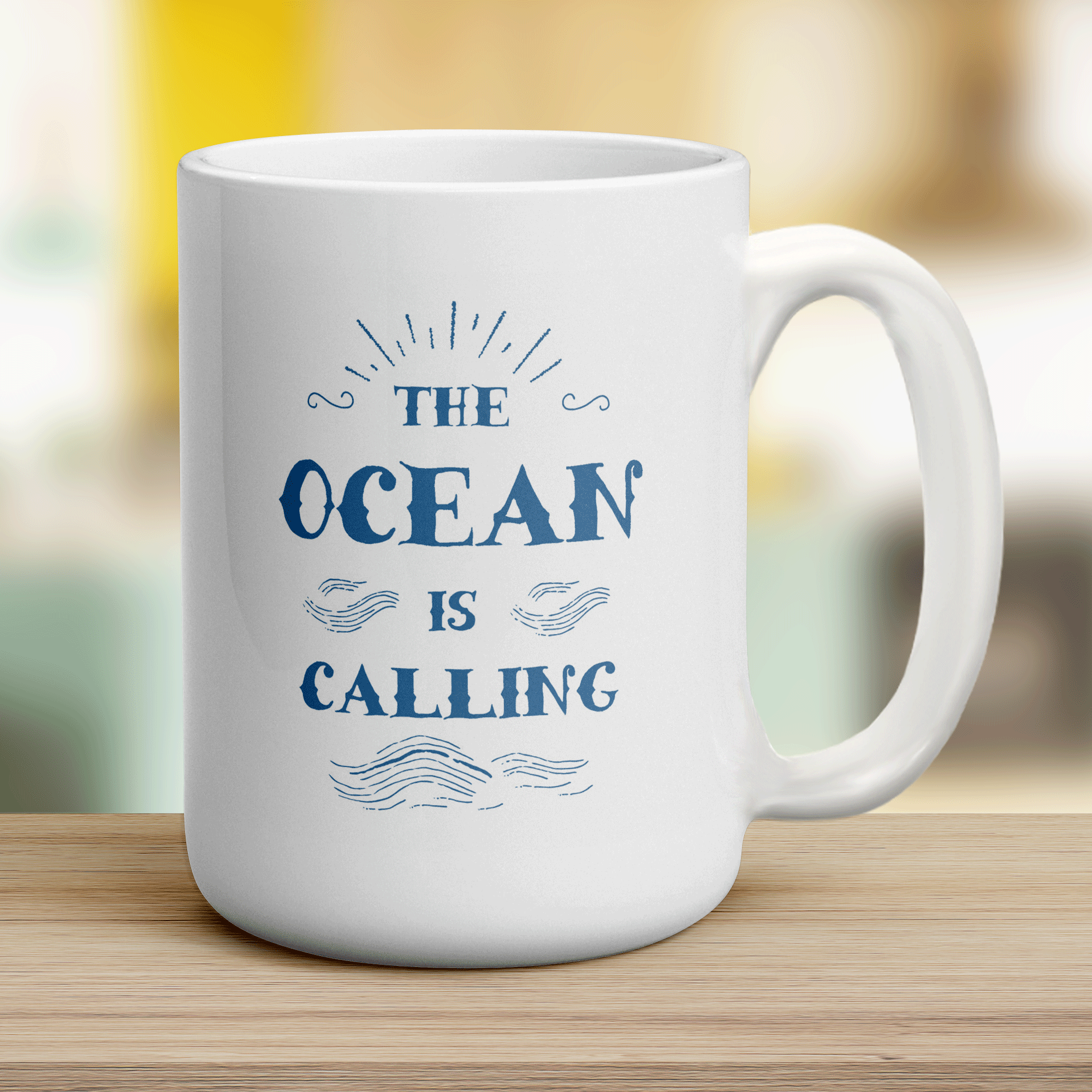 The Ocean is Calling Mug
