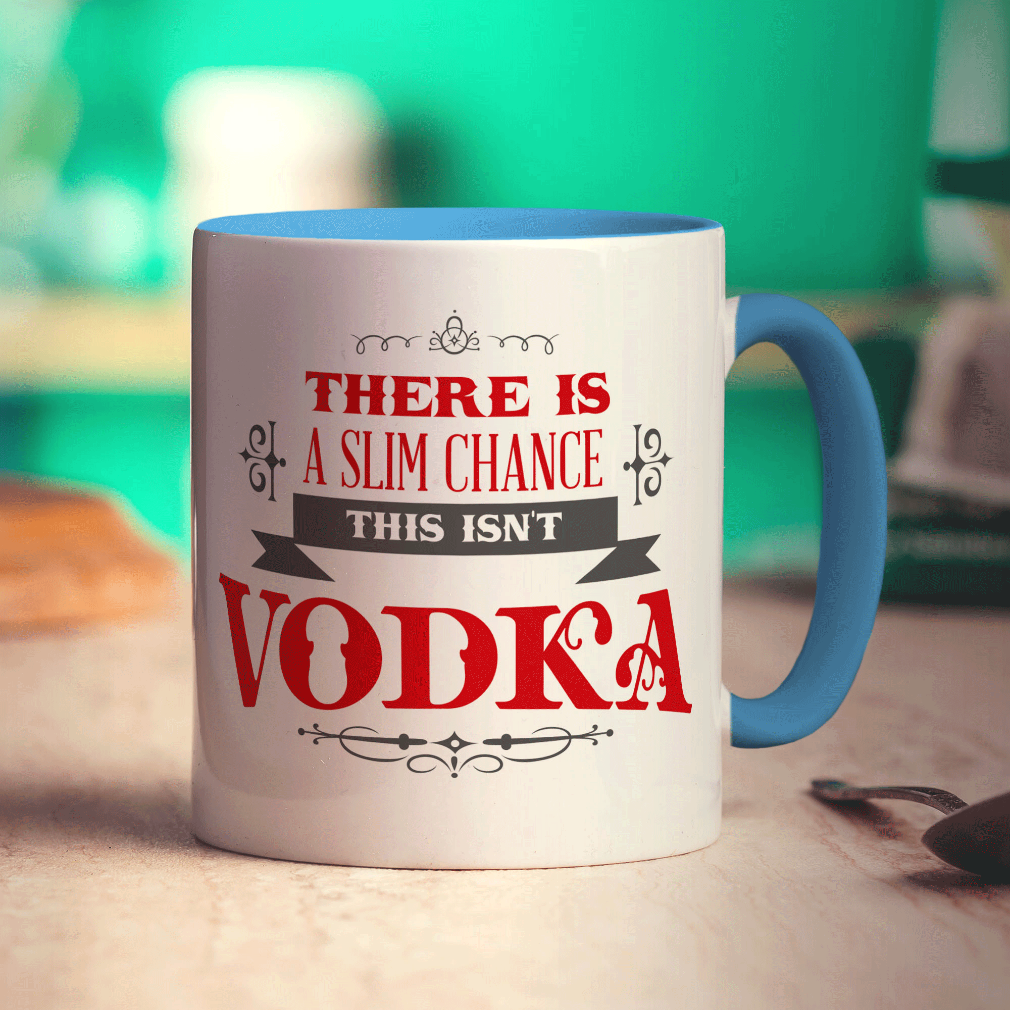 There is a Slim Chance This isn't Vodka Mug - Standard 330ml (11oz) / Blue