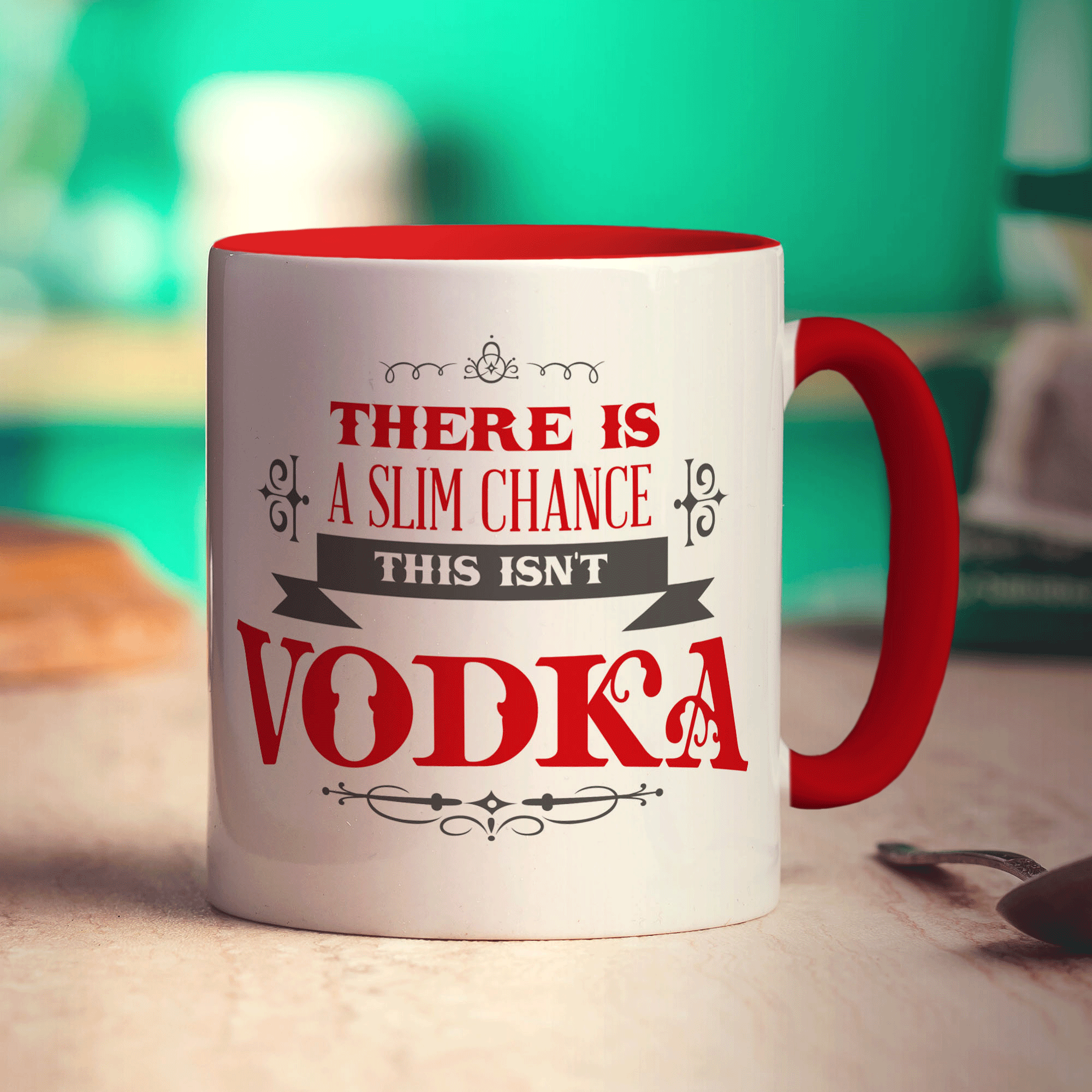 There is a Slim Chance This isn't Vodka Mug - Standard 330ml (11oz) / Red