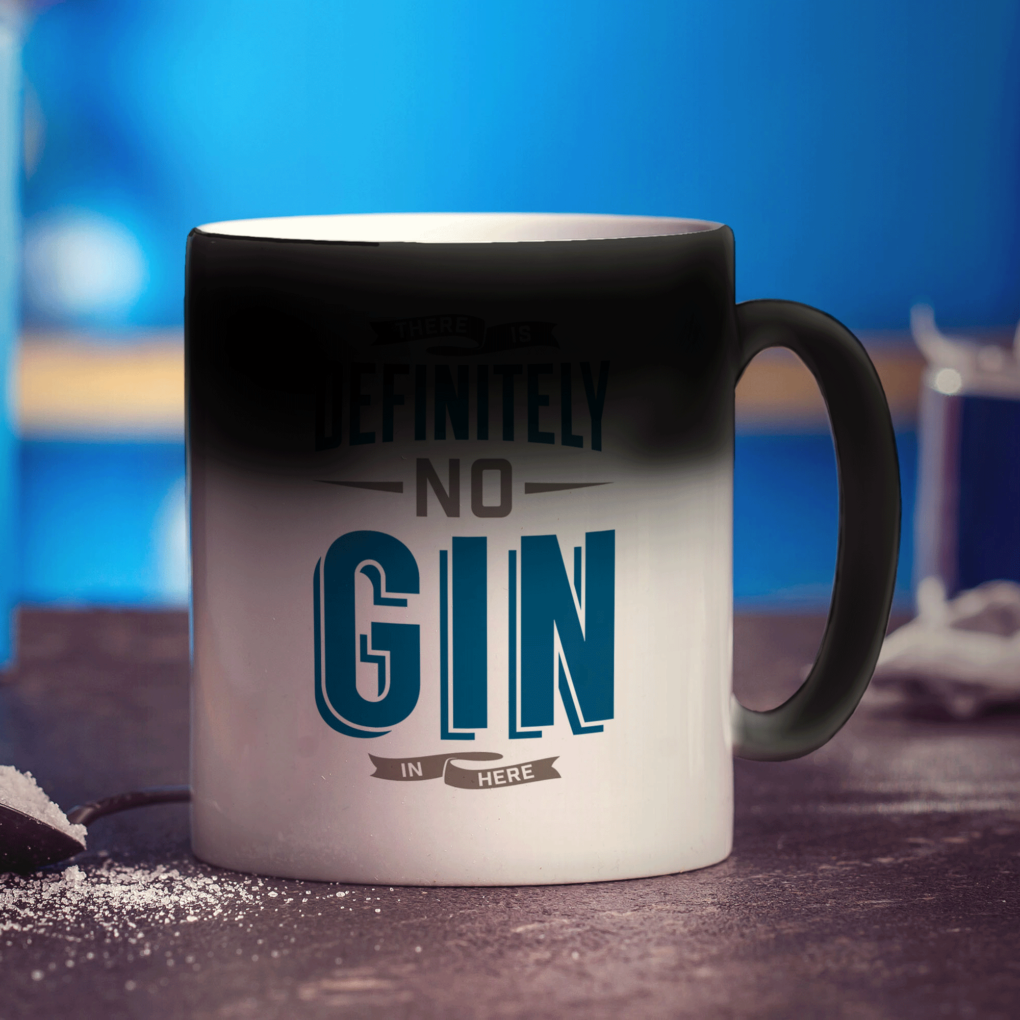 There is Definitely No Gin in Here Mug - Standard 330ml (11oz) / Magic Mug