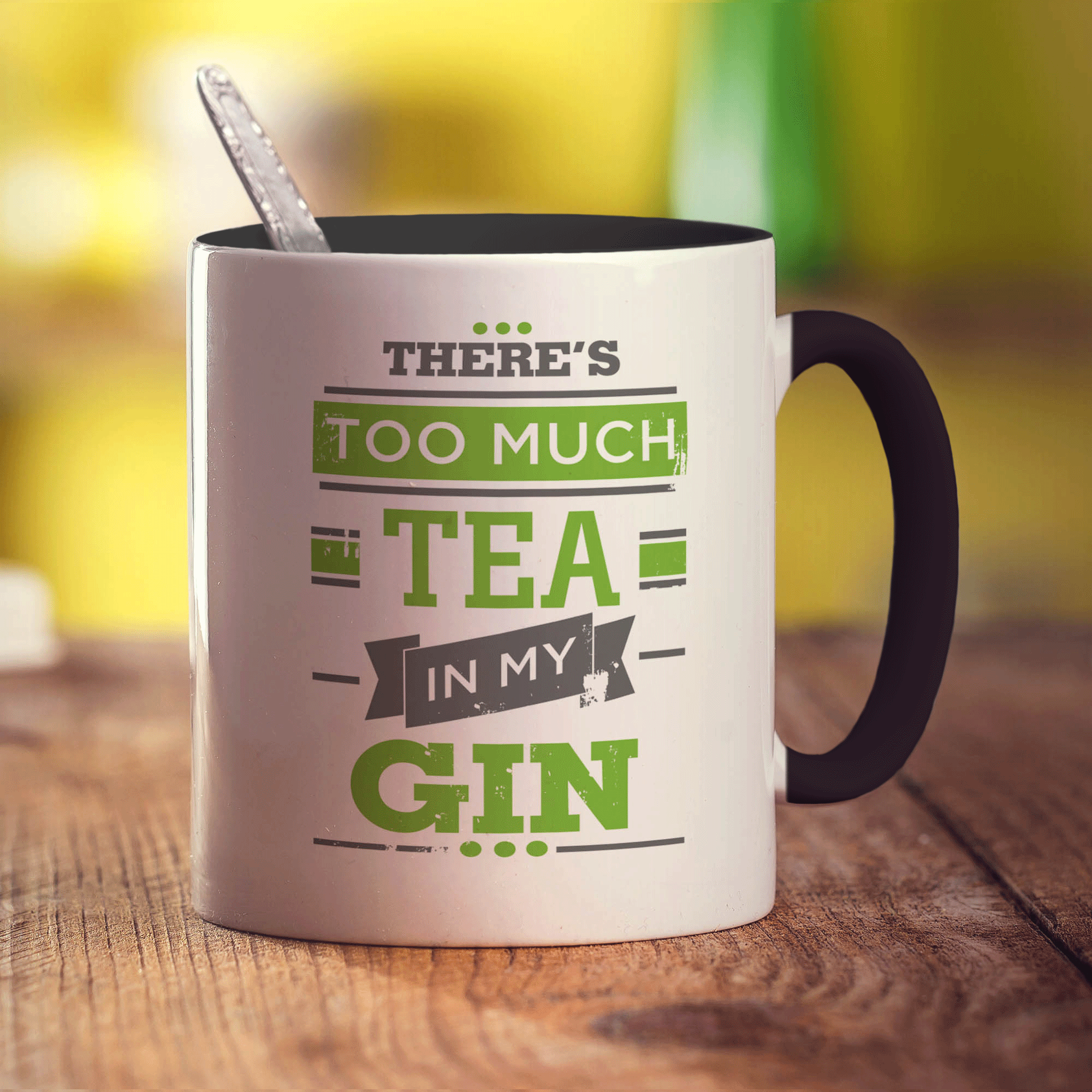 There's Too Much Tea in My Gin Mug