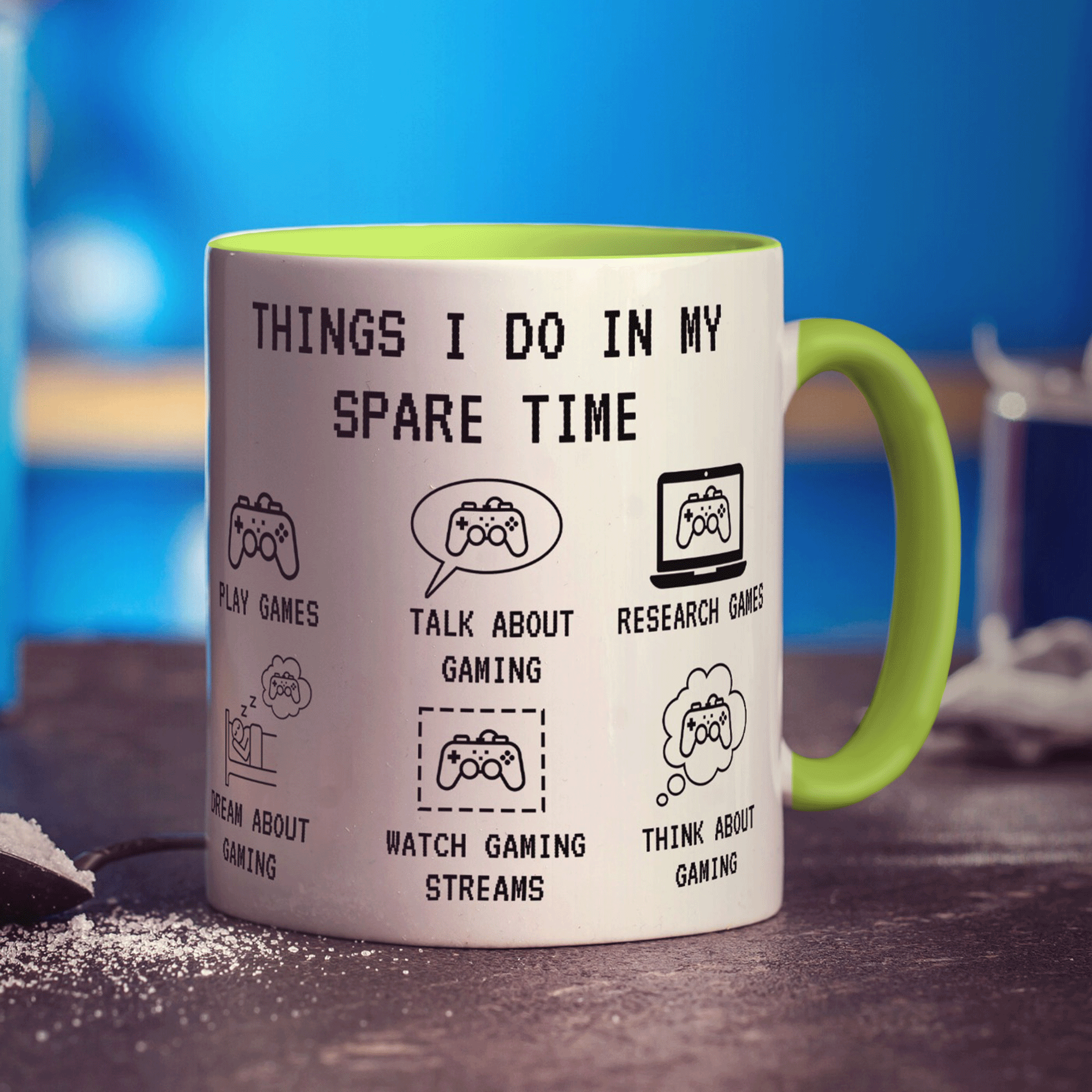 Thing I do in my Spare Time Gamer Mug