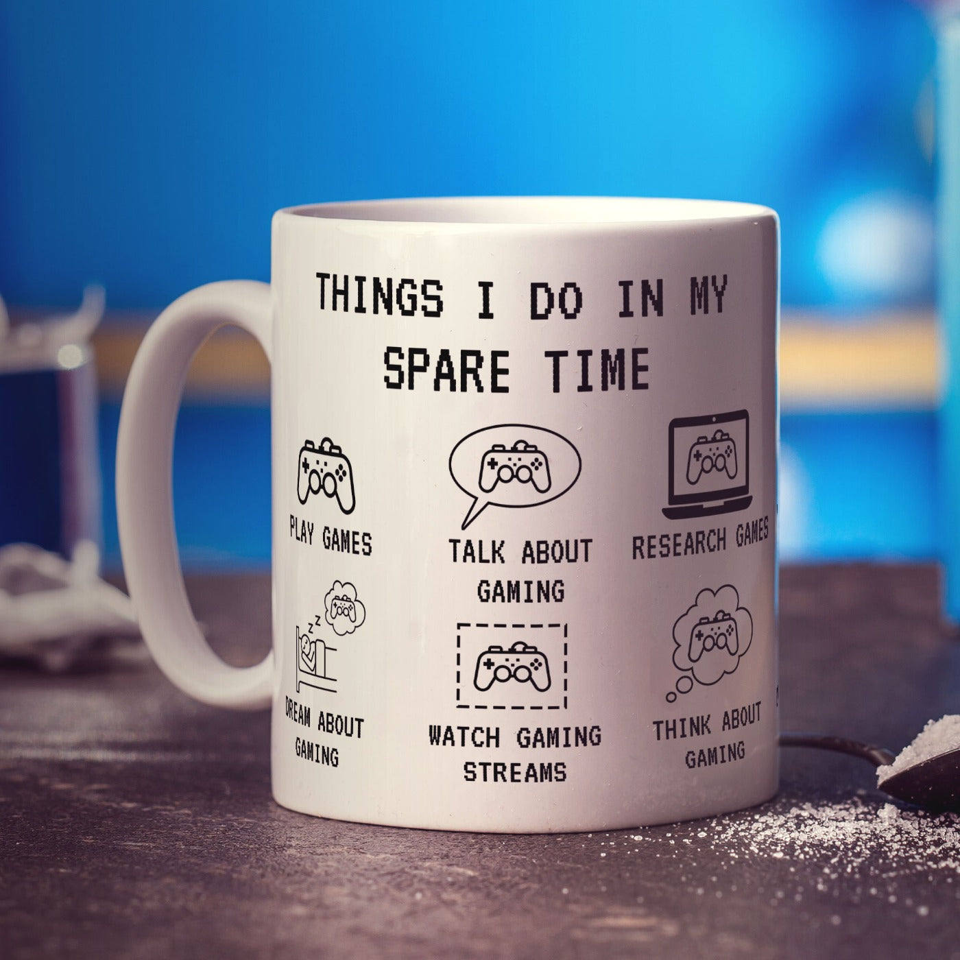 Thing I do in my Spare Time Gamer Mug