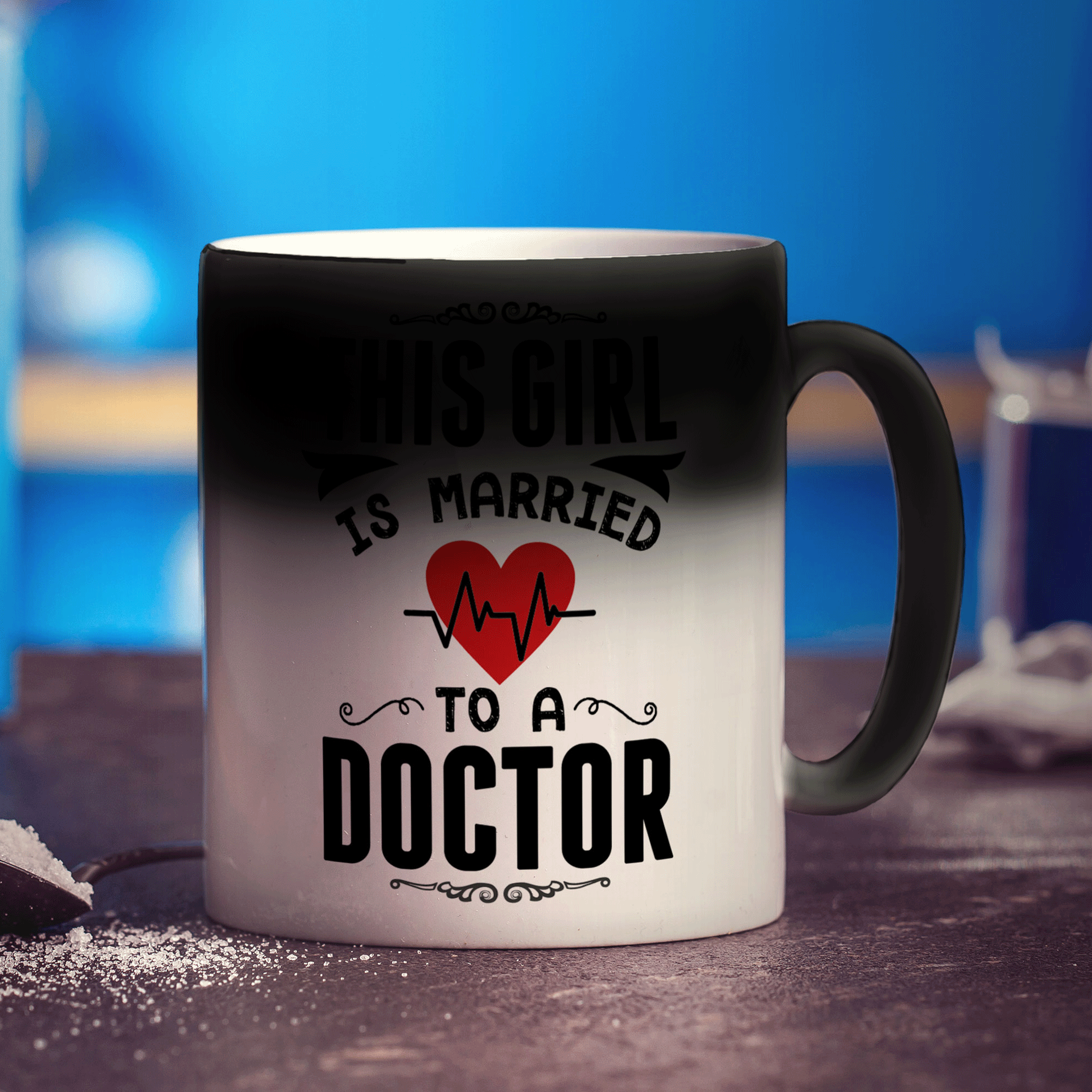 This Girl Is Married To a Doctor Mug - Standard 330ml (11oz) / Magic Mug