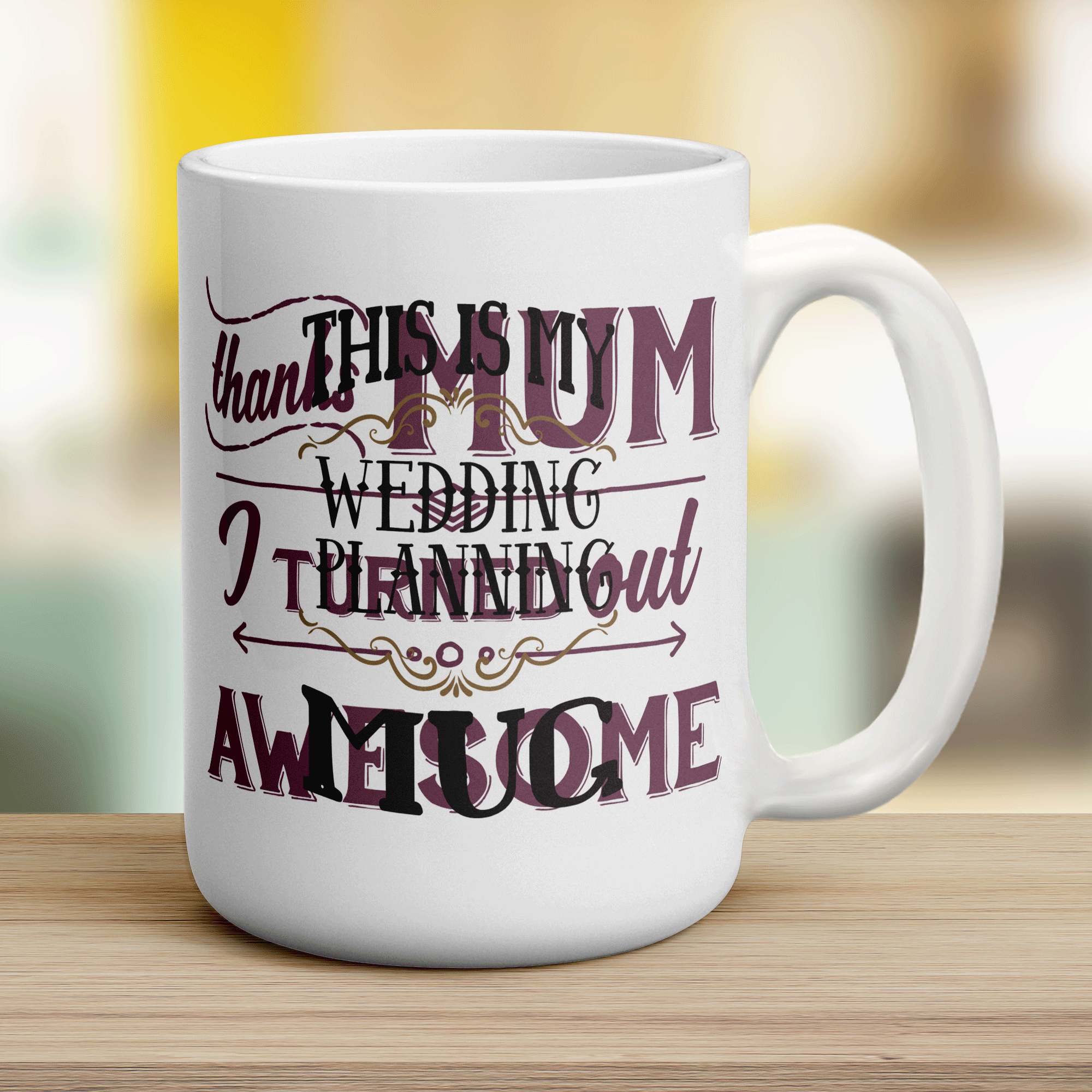 This Is My Wedding Planning Mug