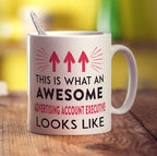 This Is What An Awesome Advertising Account Executive Looks Like Mug - Standard 330ml (11oz) / White