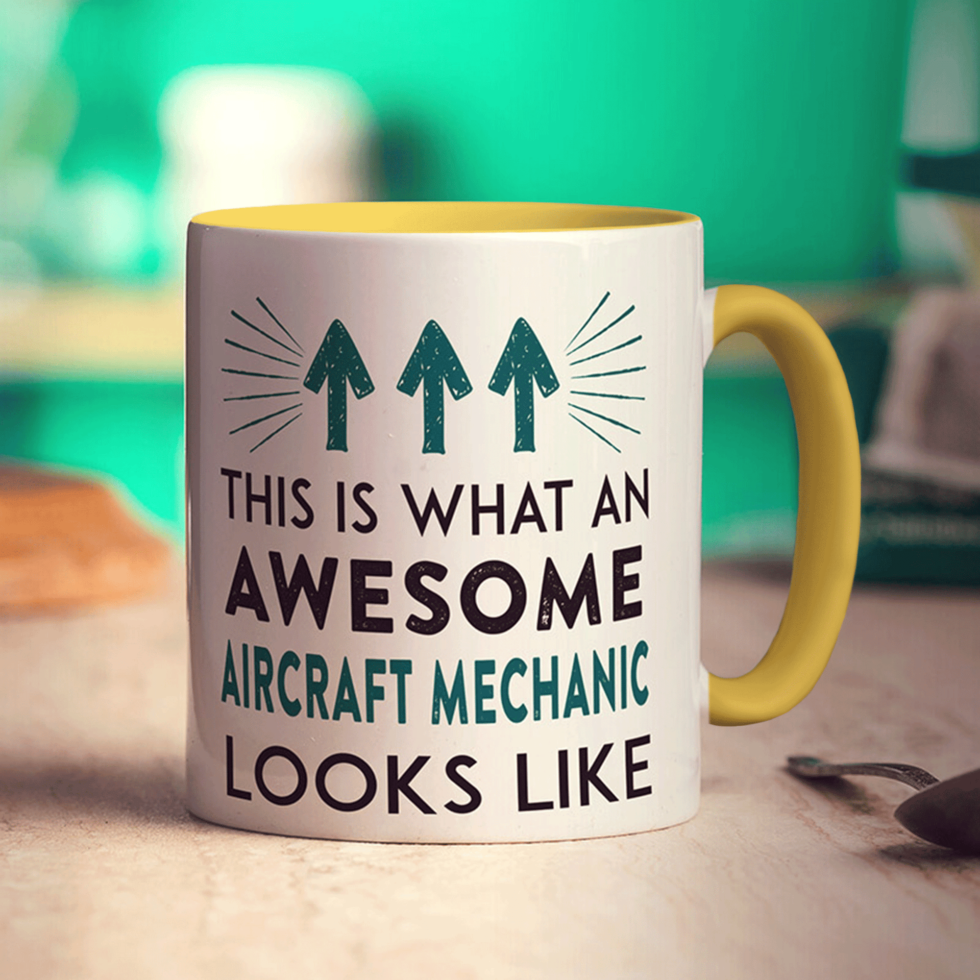 This Is What An Awesome Aircraft Mechanic Looks Like Mug – Printster