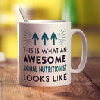This Is What An Awesome Animal Nutritionist Looks Like Mug - Standard 330ml (11oz) / White