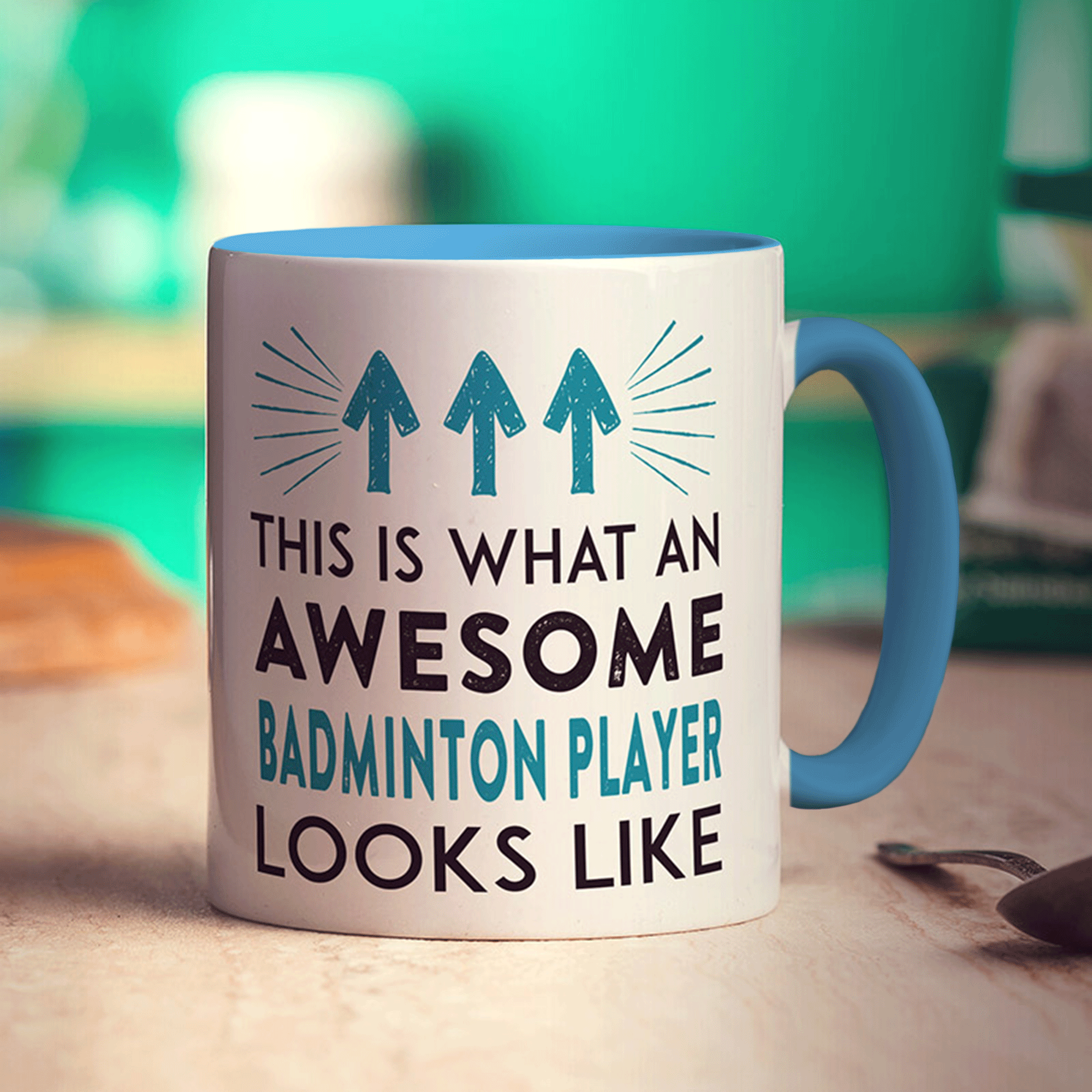 This Is What An Awesome Badminton Player Looks Like Mug