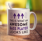 This Is What An Awesome Bass Player Looks Like Mug - Standard 330ml (11oz) / White