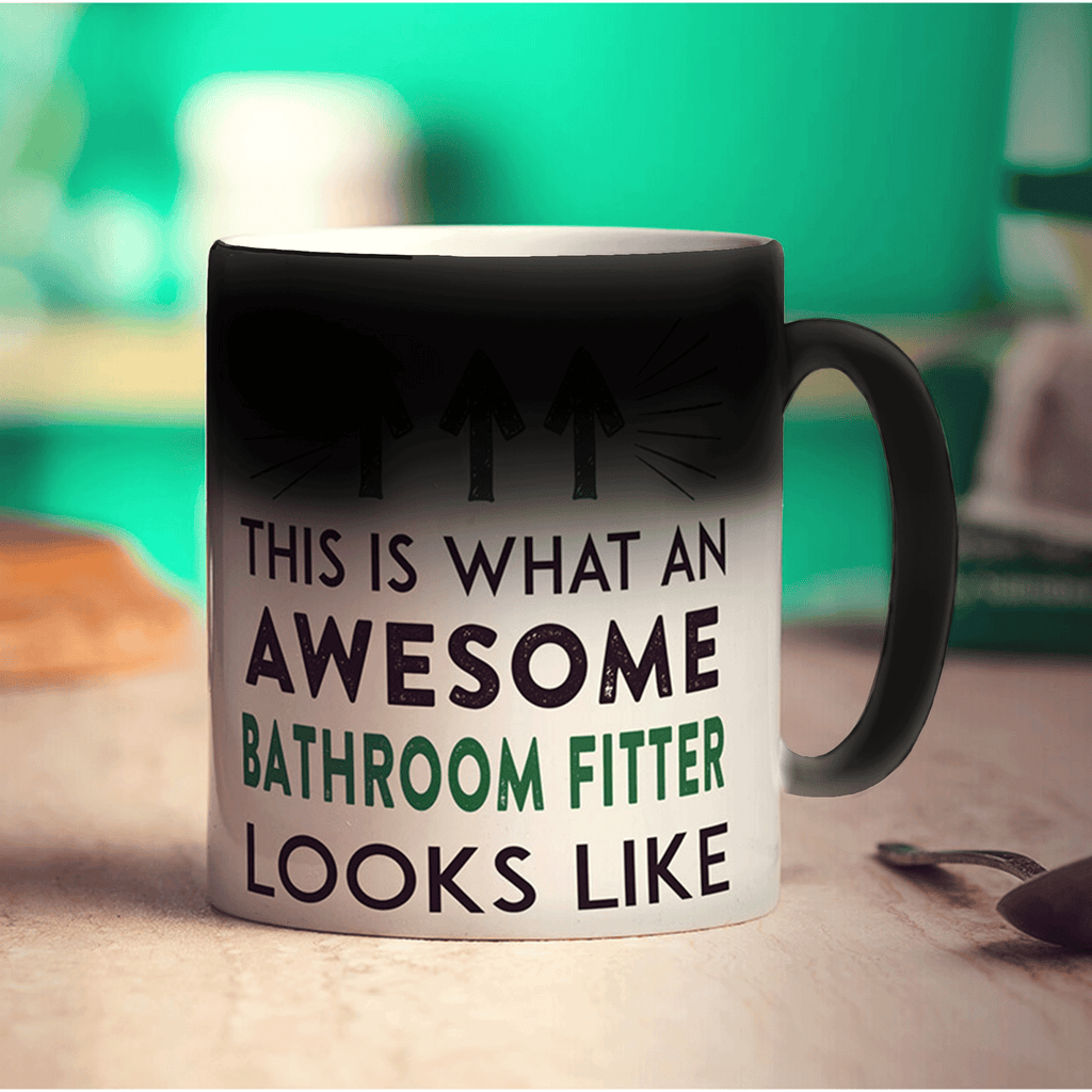 This Is What An Awesome Bathroom Fitter Looks Like Mug - Standard 330ml (11oz) / Magic Mug