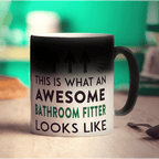 This Is What An Awesome Bathroom Fitter Looks Like Mug - Standard 330ml (11oz) / Magic Mug